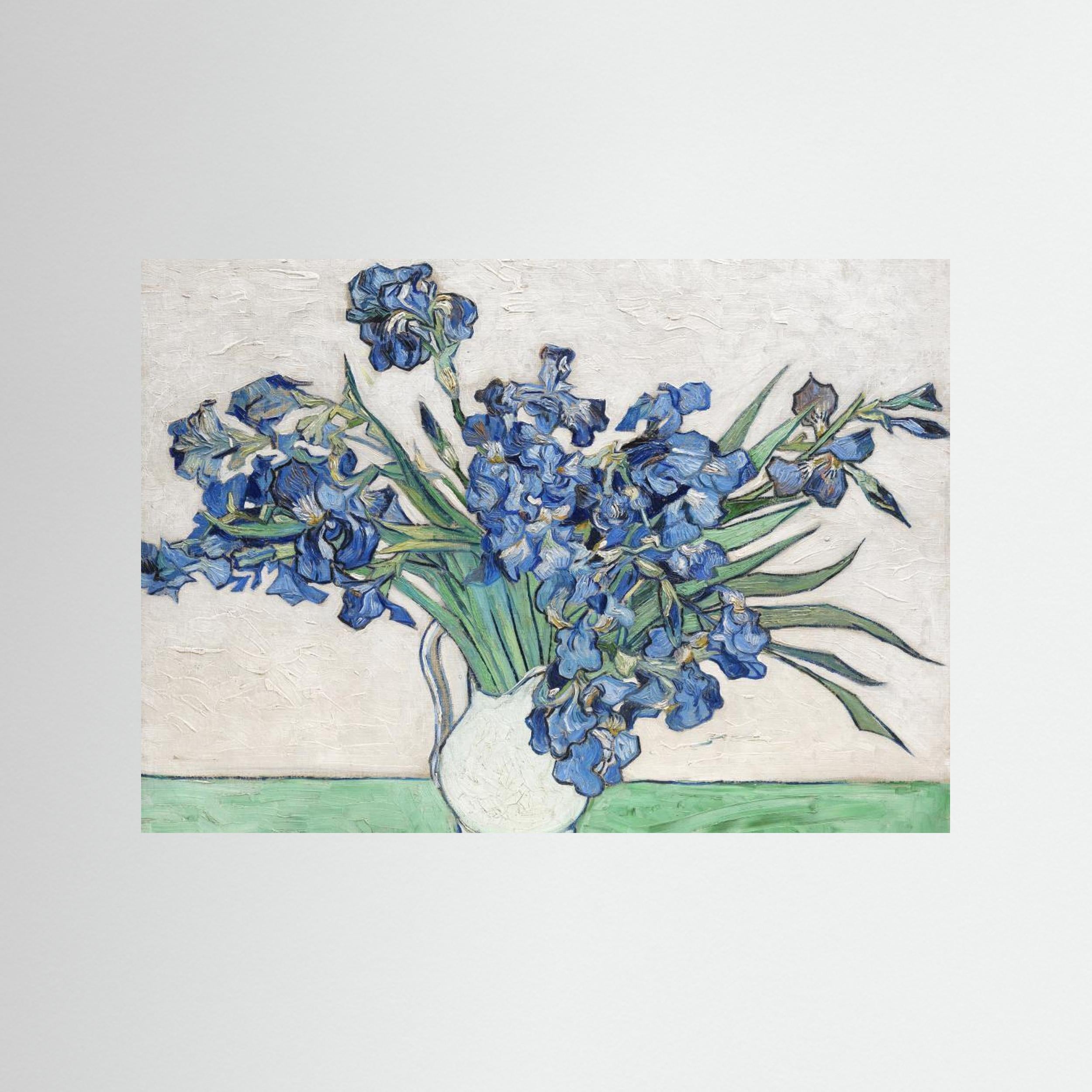 Vincent Van Gogh's Irises (1890). by Pictufy