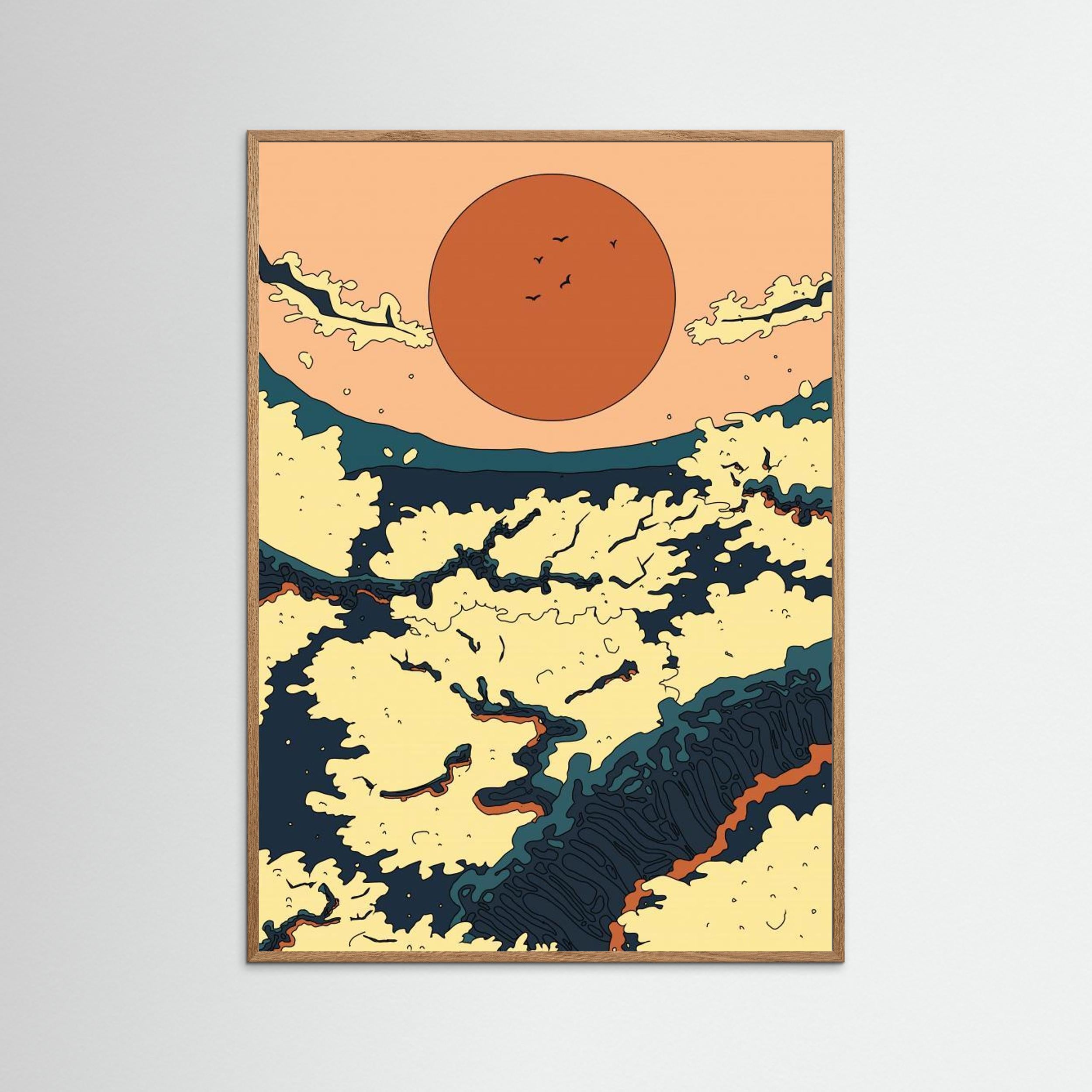 Japanese Sunset by Nicholas