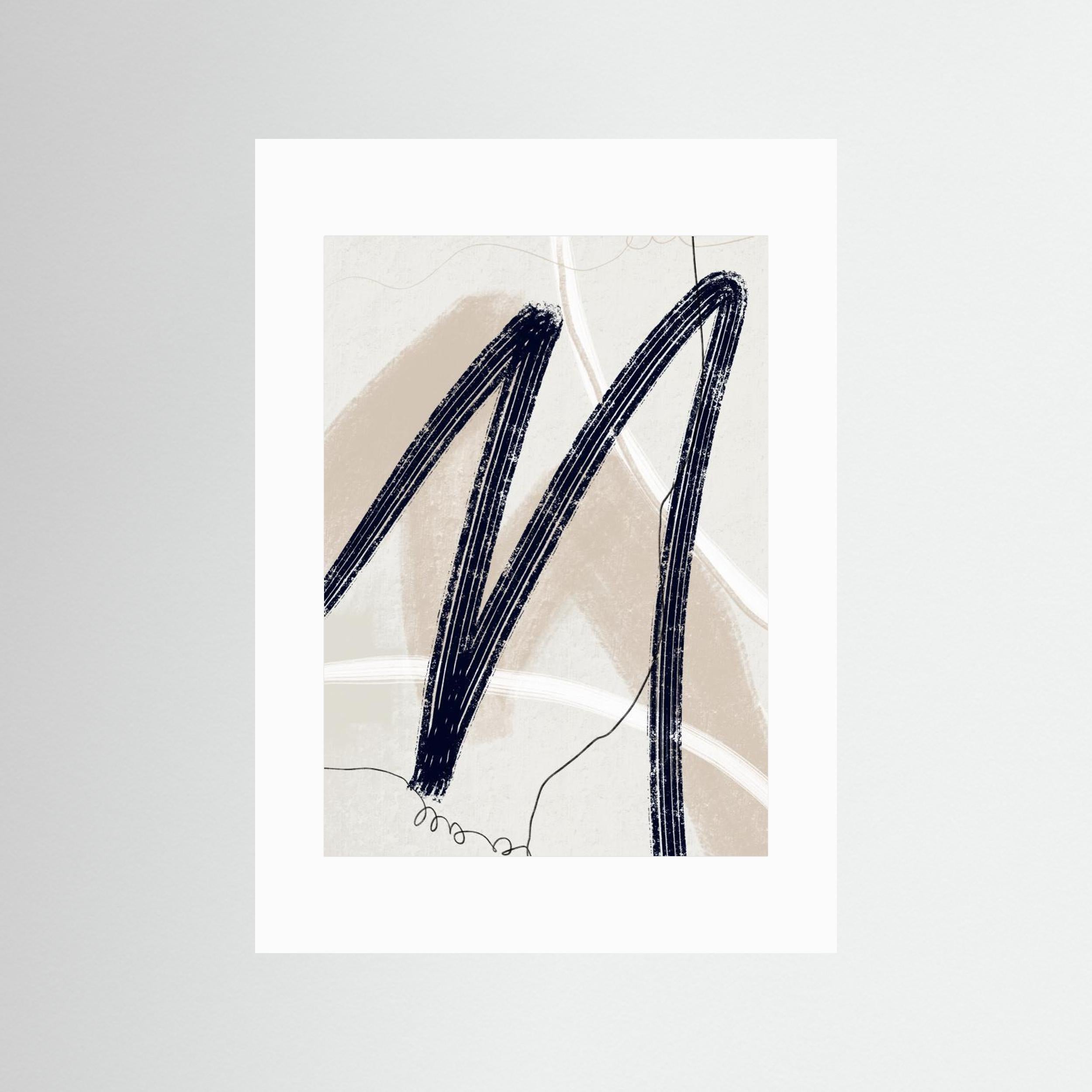 Abstract Lines No. 2 by Anne Marie Volfova