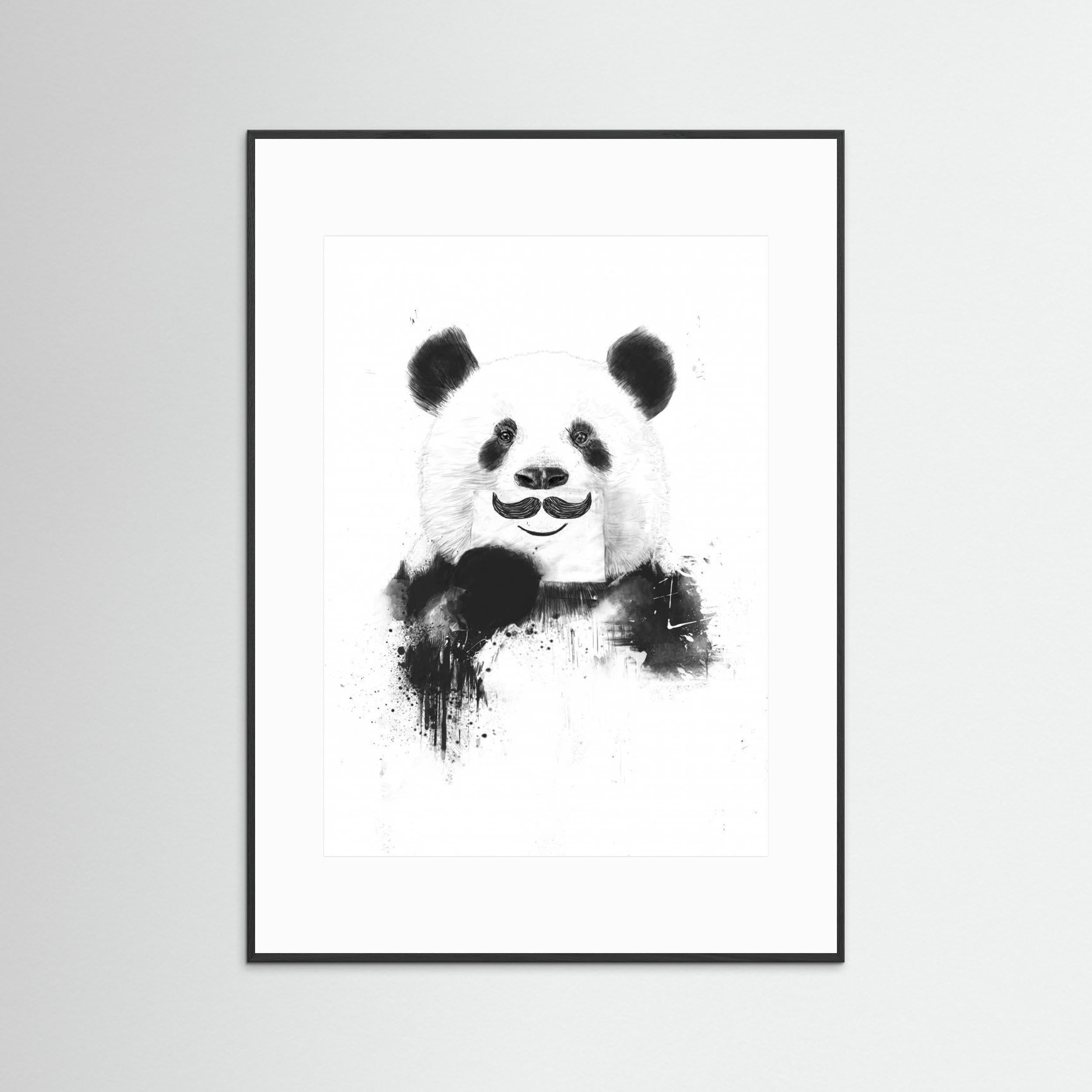 Funny panda by Balazs Solti