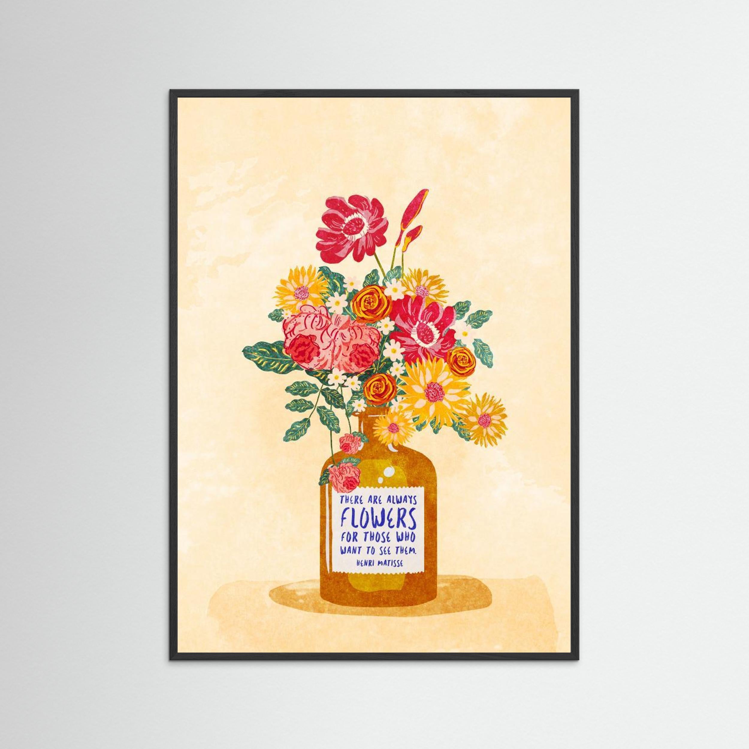 Always flowers by Raissa Oltmanns