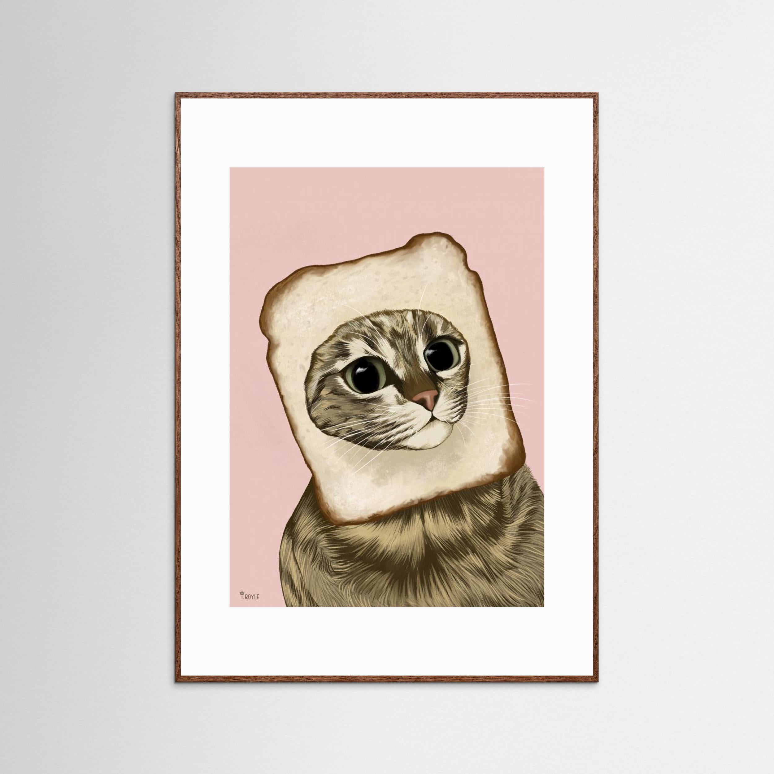 Bread Meme Cat by Tara Royle