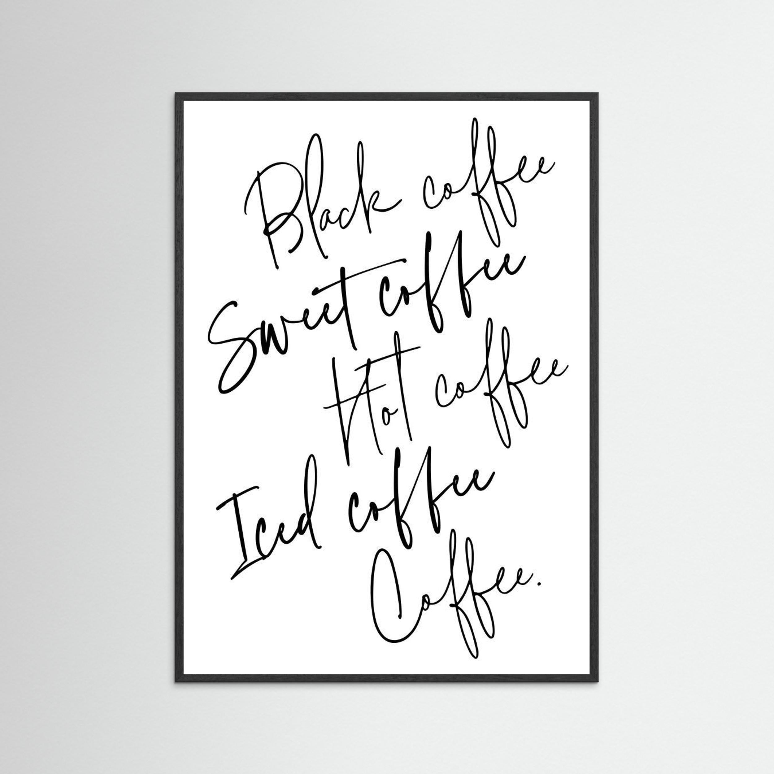 Just coffee by Rosana Laiz Blursbyai - Fine Art Paper Print - dreamtprint.art - 14 x 21 cm / 5 x 8″ (A5)