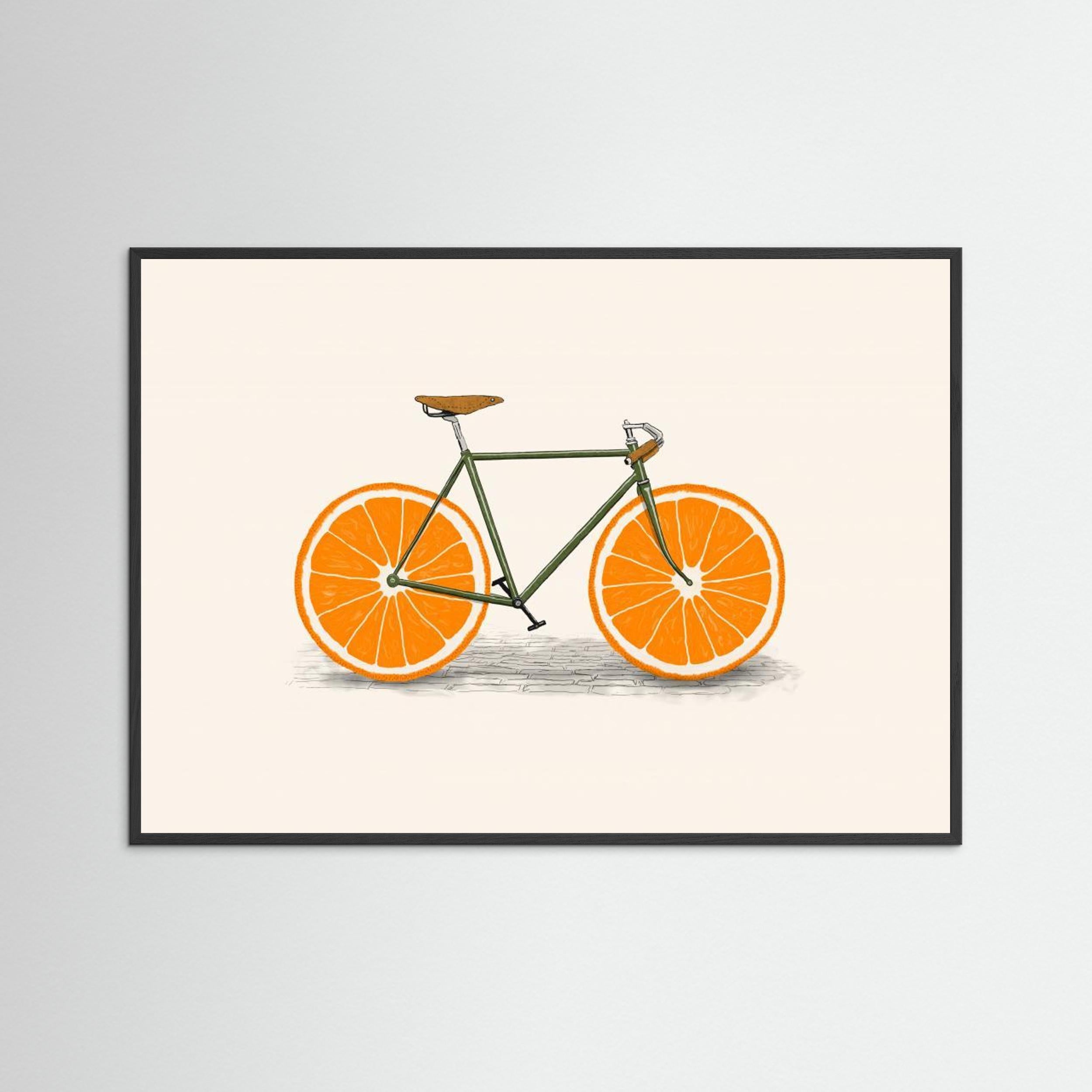 Orange Wheels by Florent Bodart
