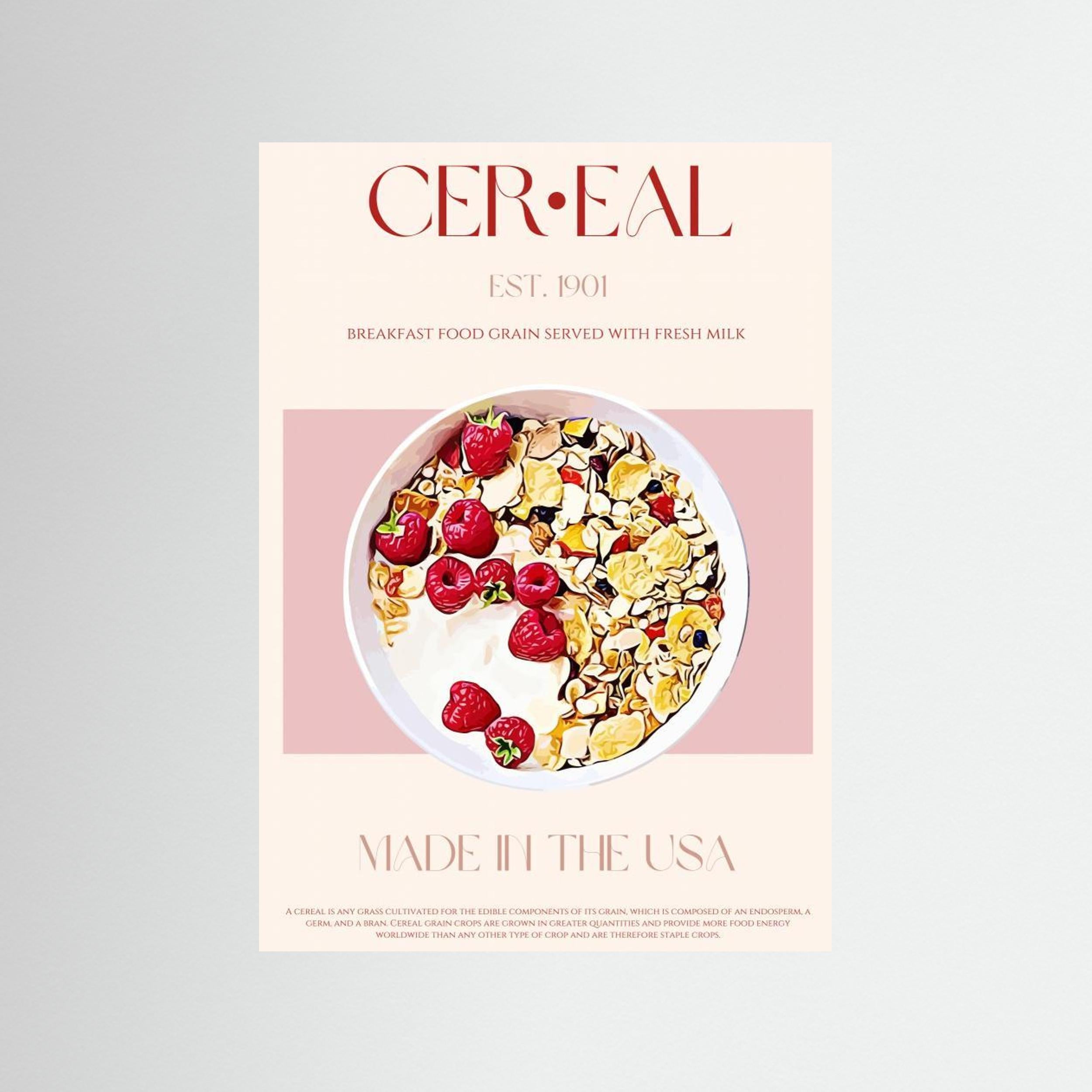 23ratiocerealprint by Nazma Khokhar