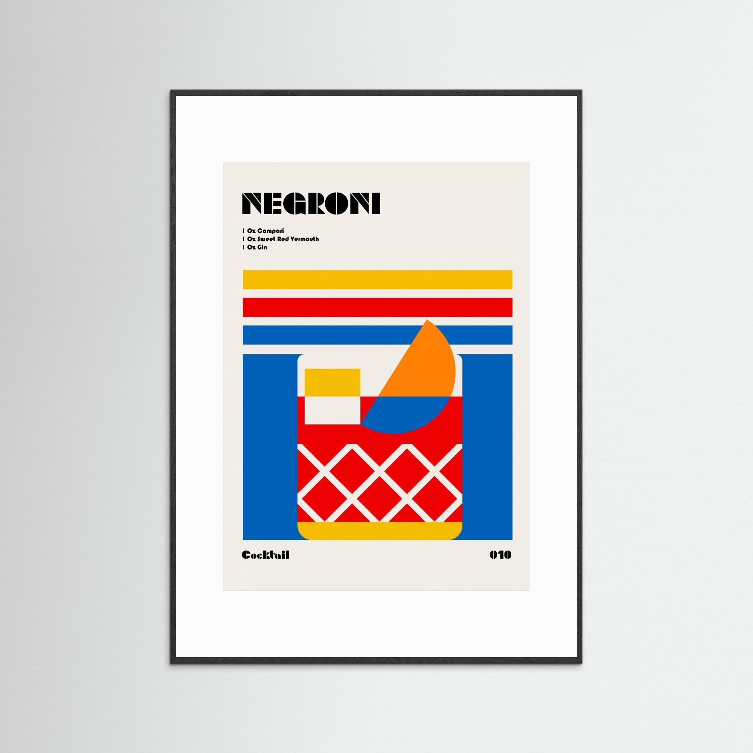 Negroni Bauhaus Cocktail by Retrodrome