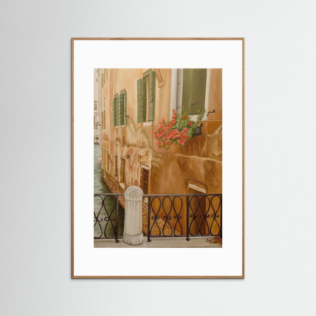 Venice In June by Angeles M. Pomata