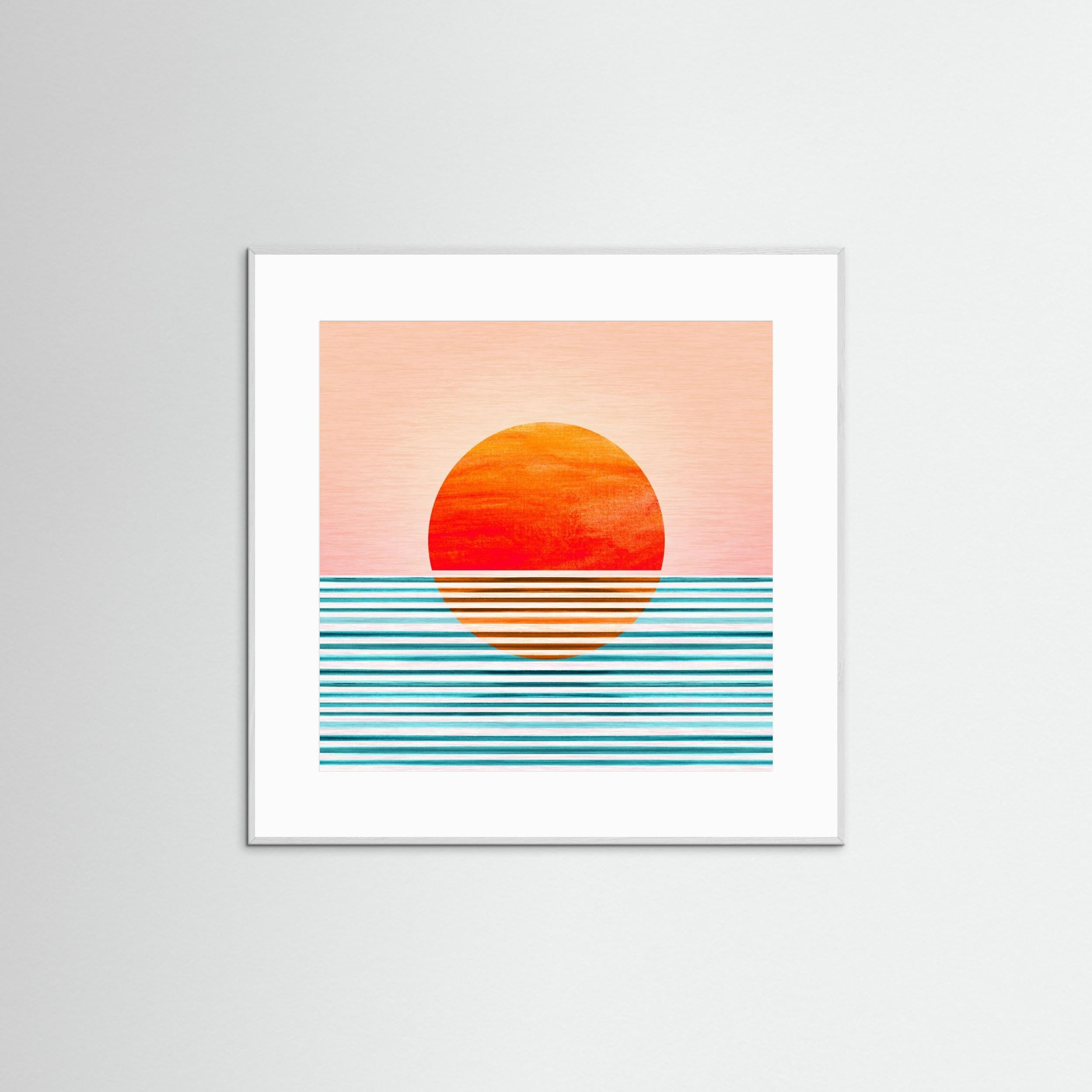 Minimalist Sunset III by Kristian Gallagher