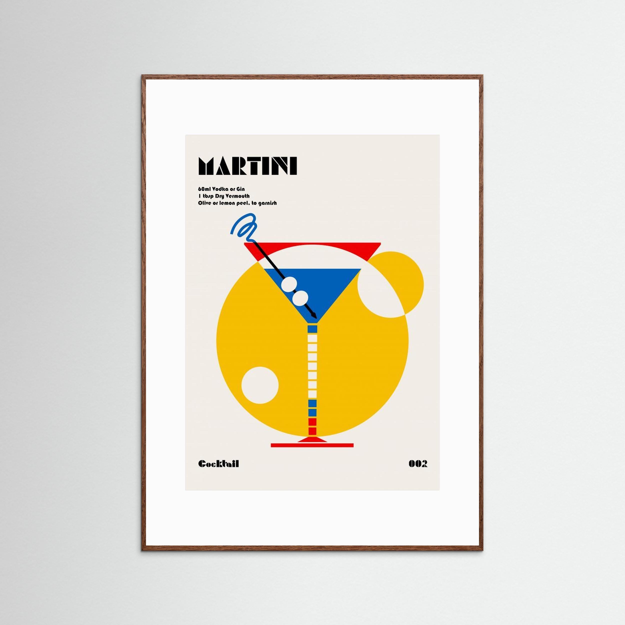 Martini Bauhaus Cocktail by Retrodrome