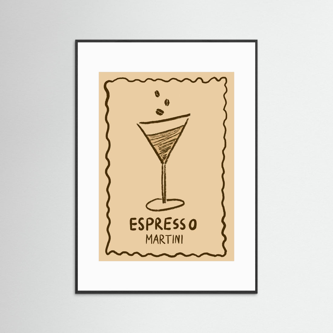Poster Espresso Martini Up by Studio Dolci