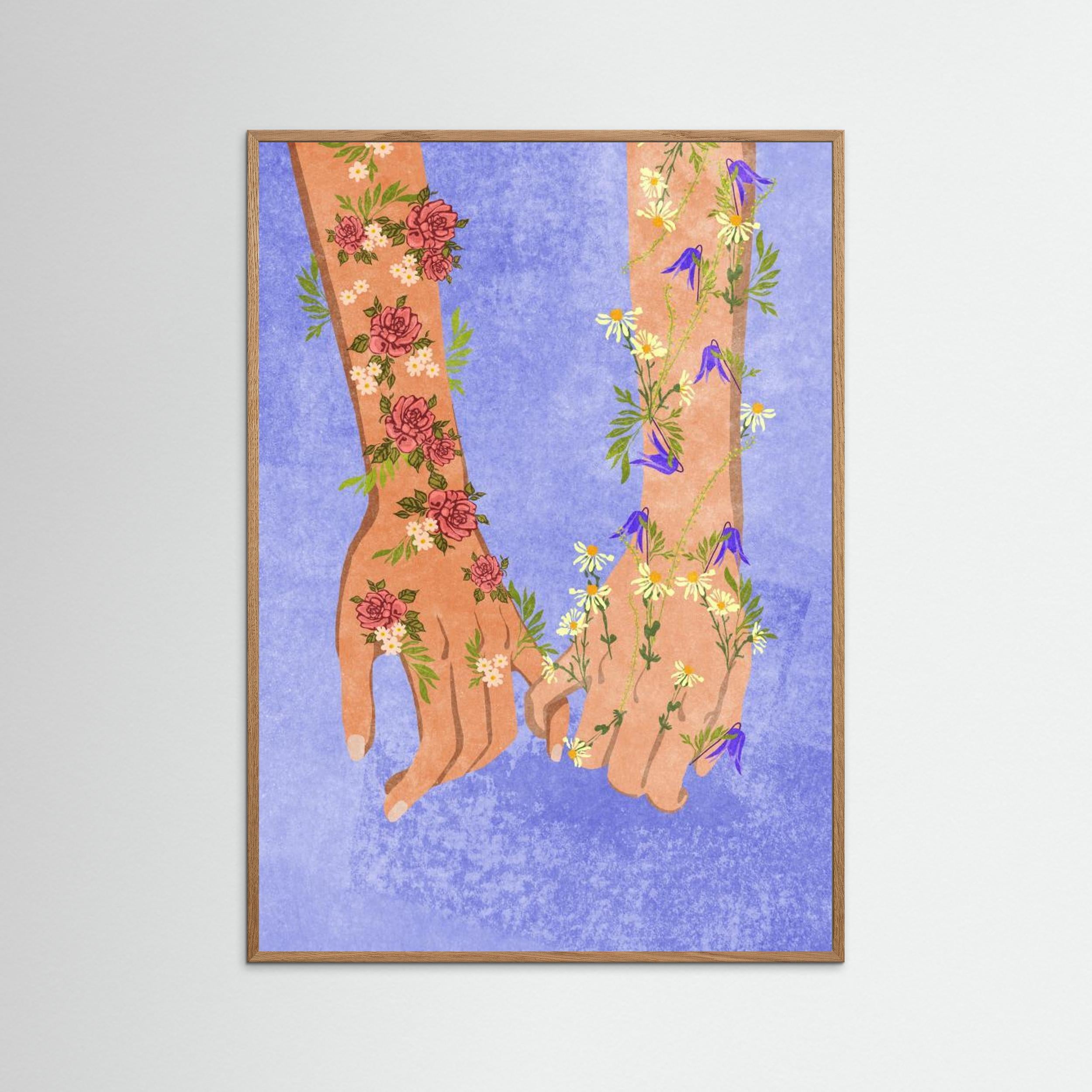 Holding hands by Raissa Oltmanns