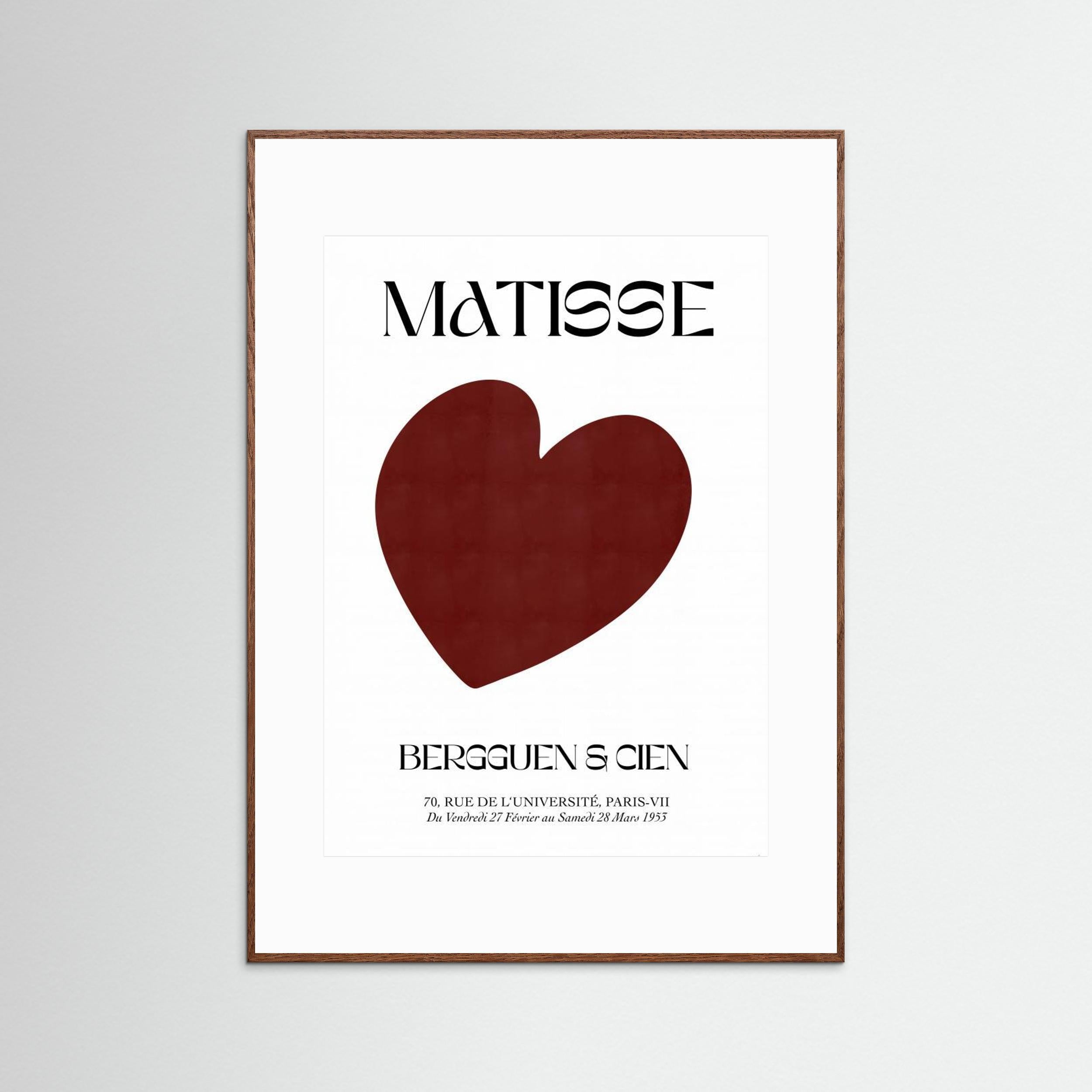 Dark red heart by Anne Marie Volfova