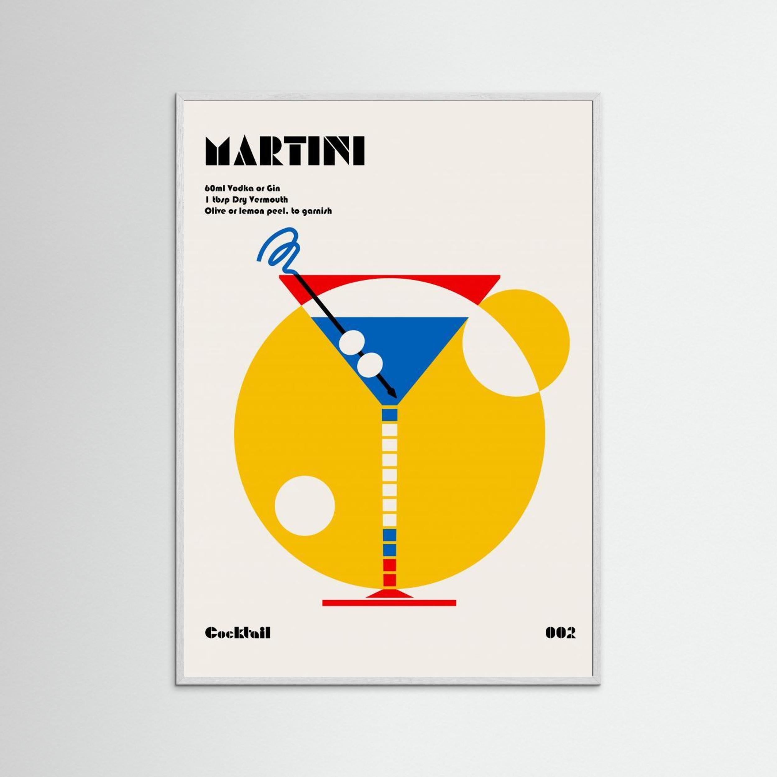 Martini Bauhaus Cocktail by Retrodrome