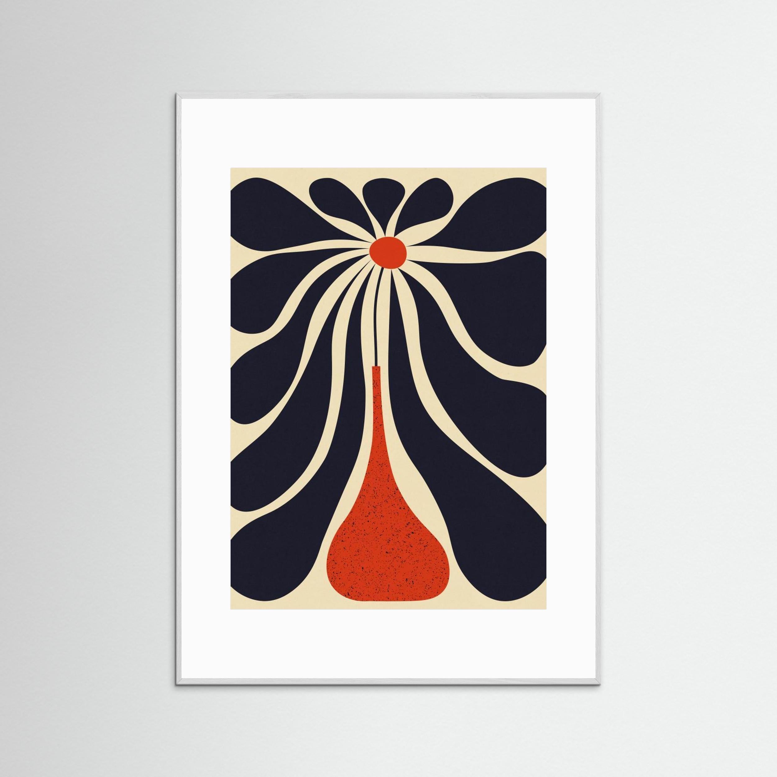 Lazy Flower by Alisa Galitsyna - Fine Art Paper Print - dreamtprint.art - 14 x 21 cm / 5 x 8″ (A5)