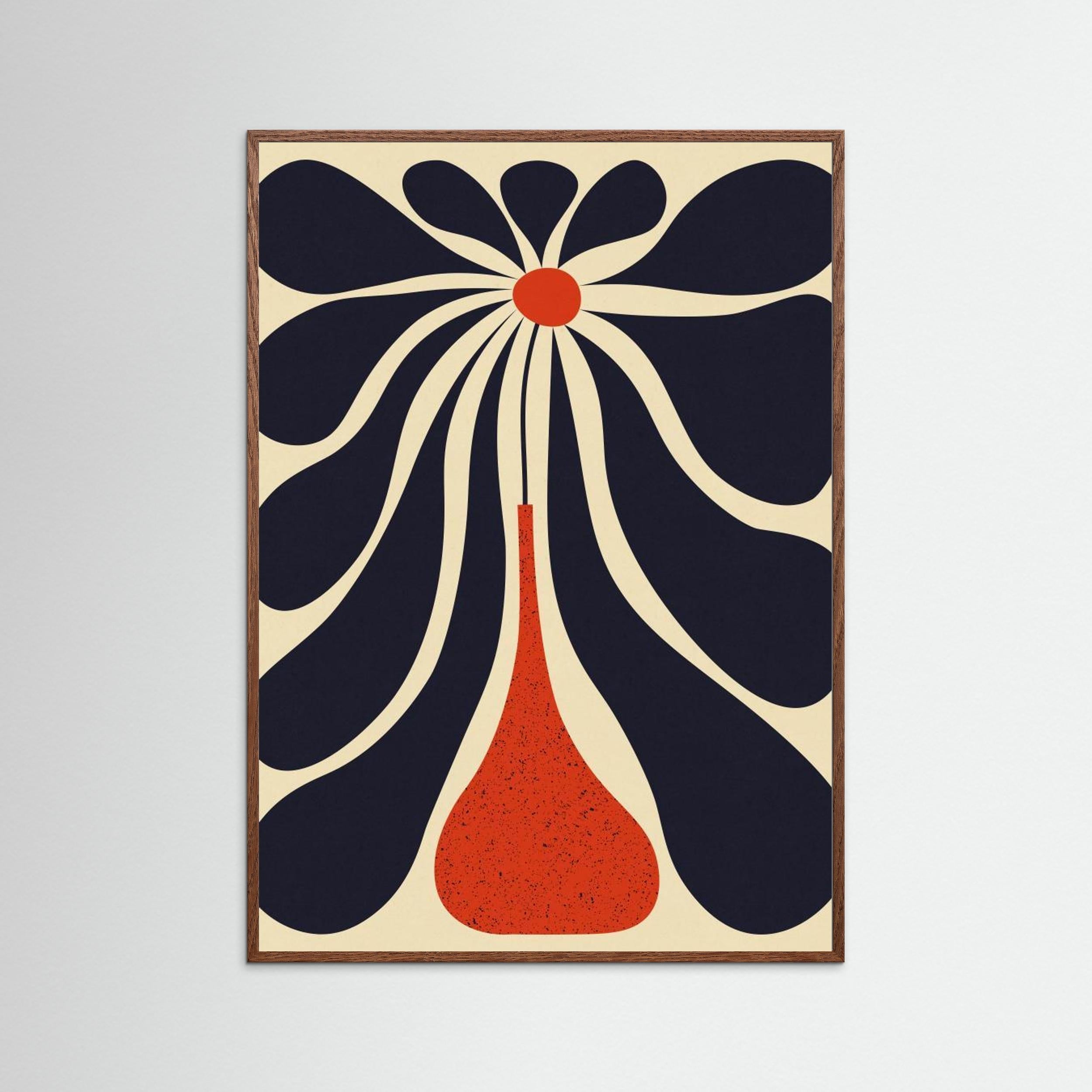 Lazy Flower by Alisa Galitsyna - Fine Art Paper Print - dreamtprint.art - 14 x 21 cm / 5 x 8″ (A5)