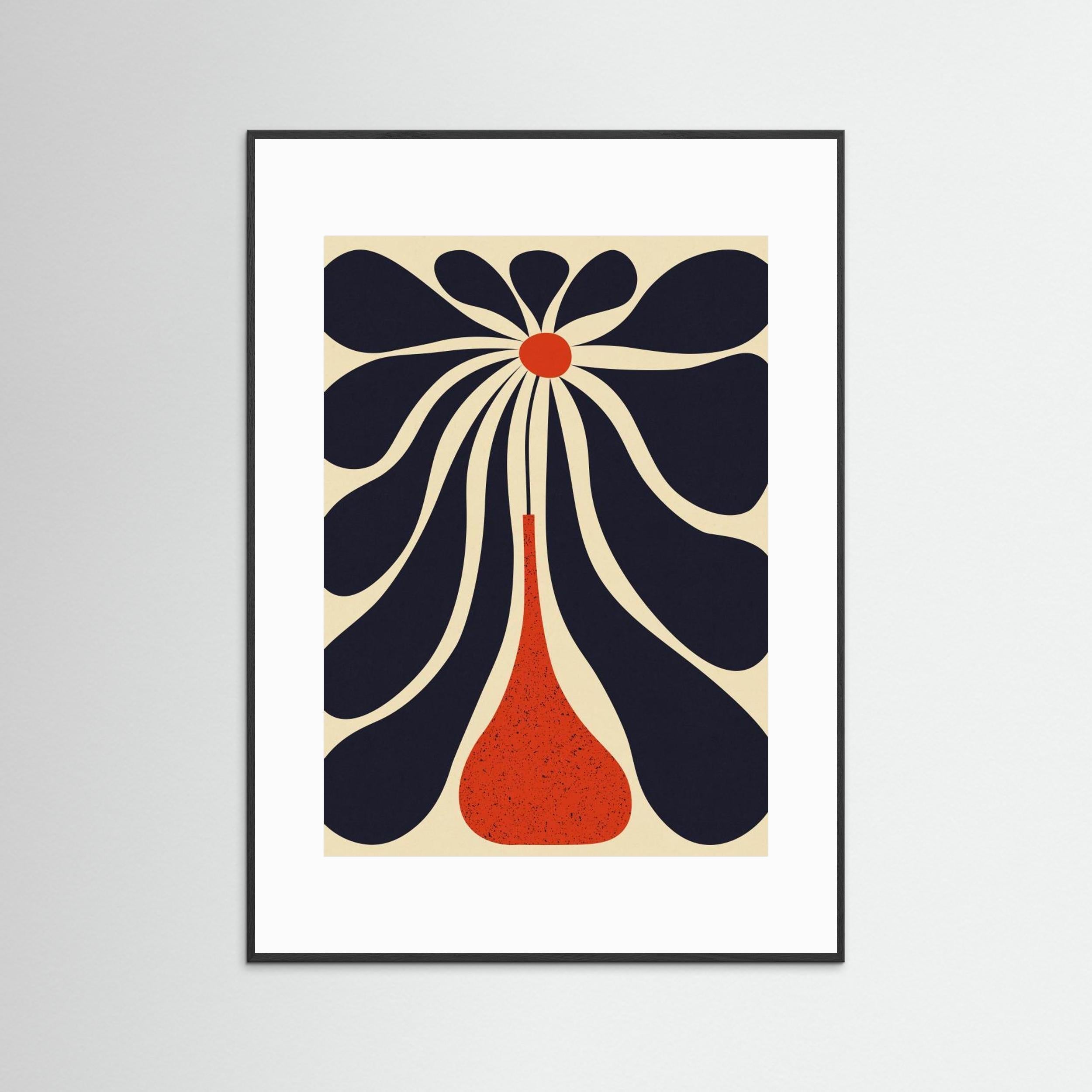 Lazy Flower by Alisa Galitsyna - Fine Art Paper Print - dreamtprint.art - 14 x 21 cm / 5 x 8″ (A5)