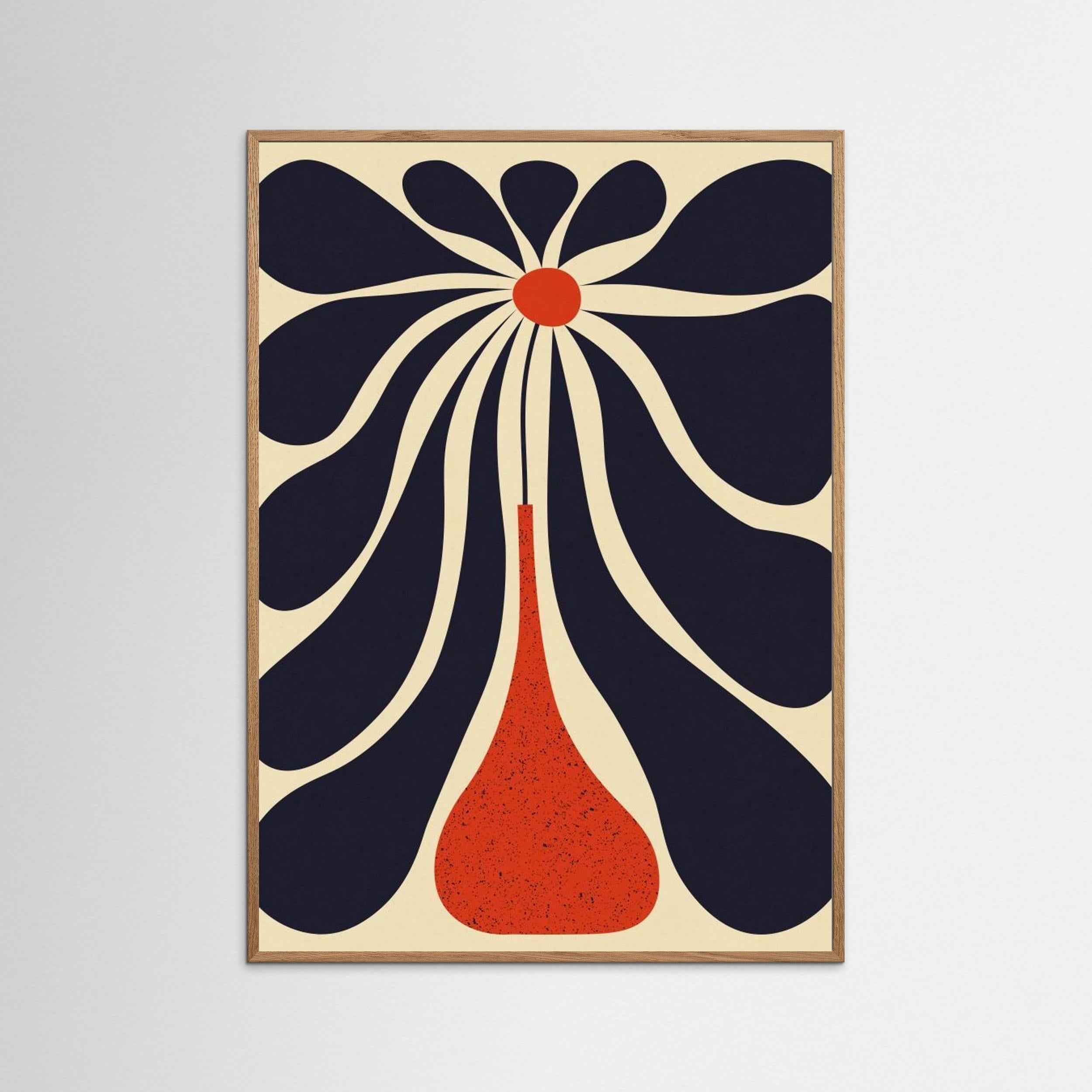 Lazy Flower by Alisa Galitsyna - Fine Art Paper Print - dreamtprint.art - 14 x 21 cm / 5 x 8″ (A5)