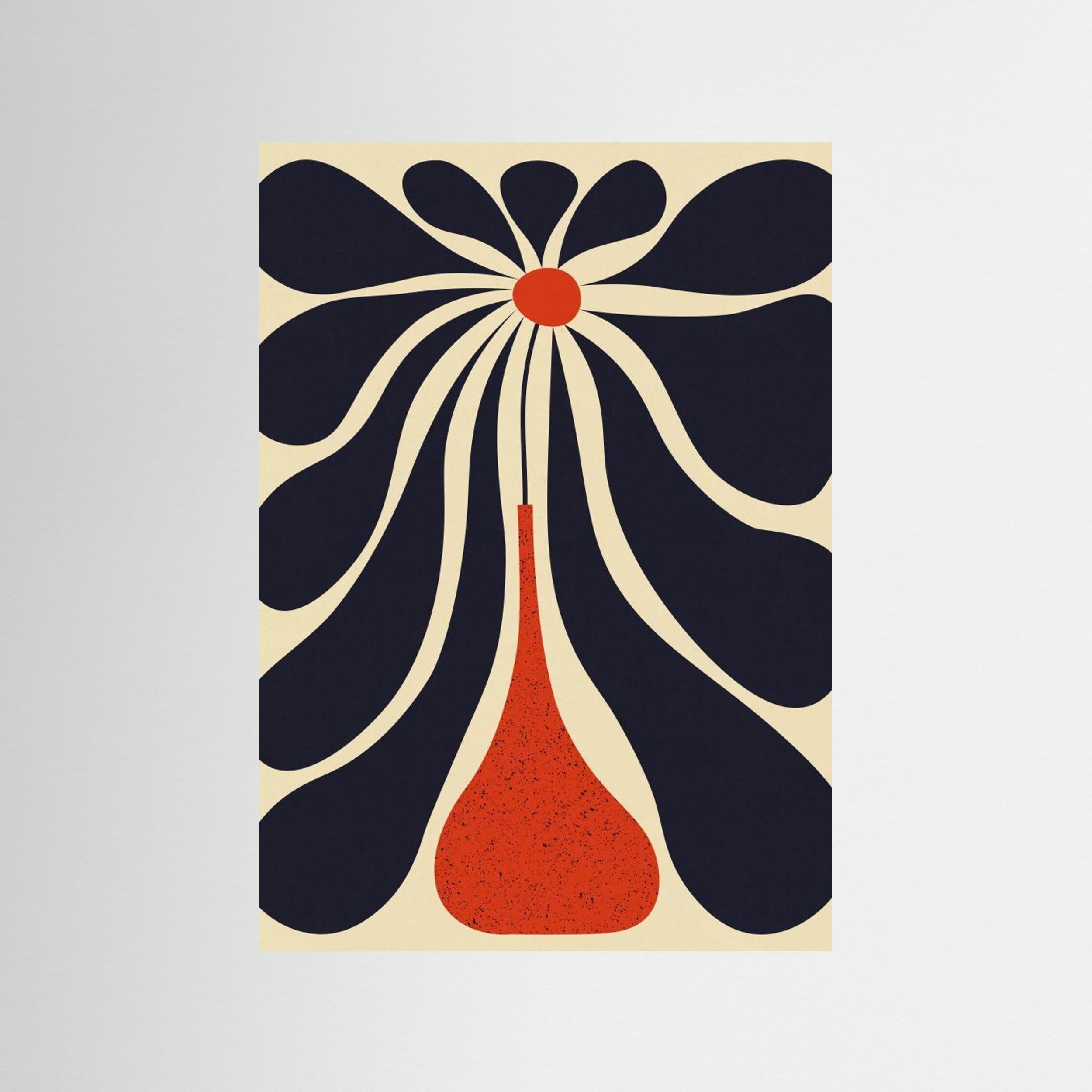 Lazy Flower by Alisa Galitsyna - Fine Art Paper Print - dreamtprint.art - 14 x 21 cm / 5 x 8″ (A5)