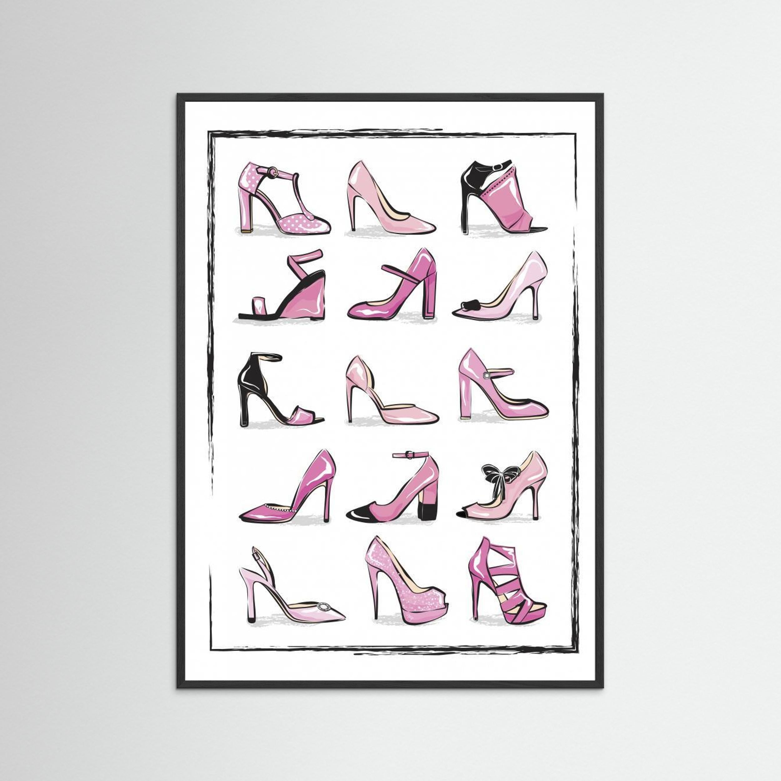 Pink Shoes by Martina