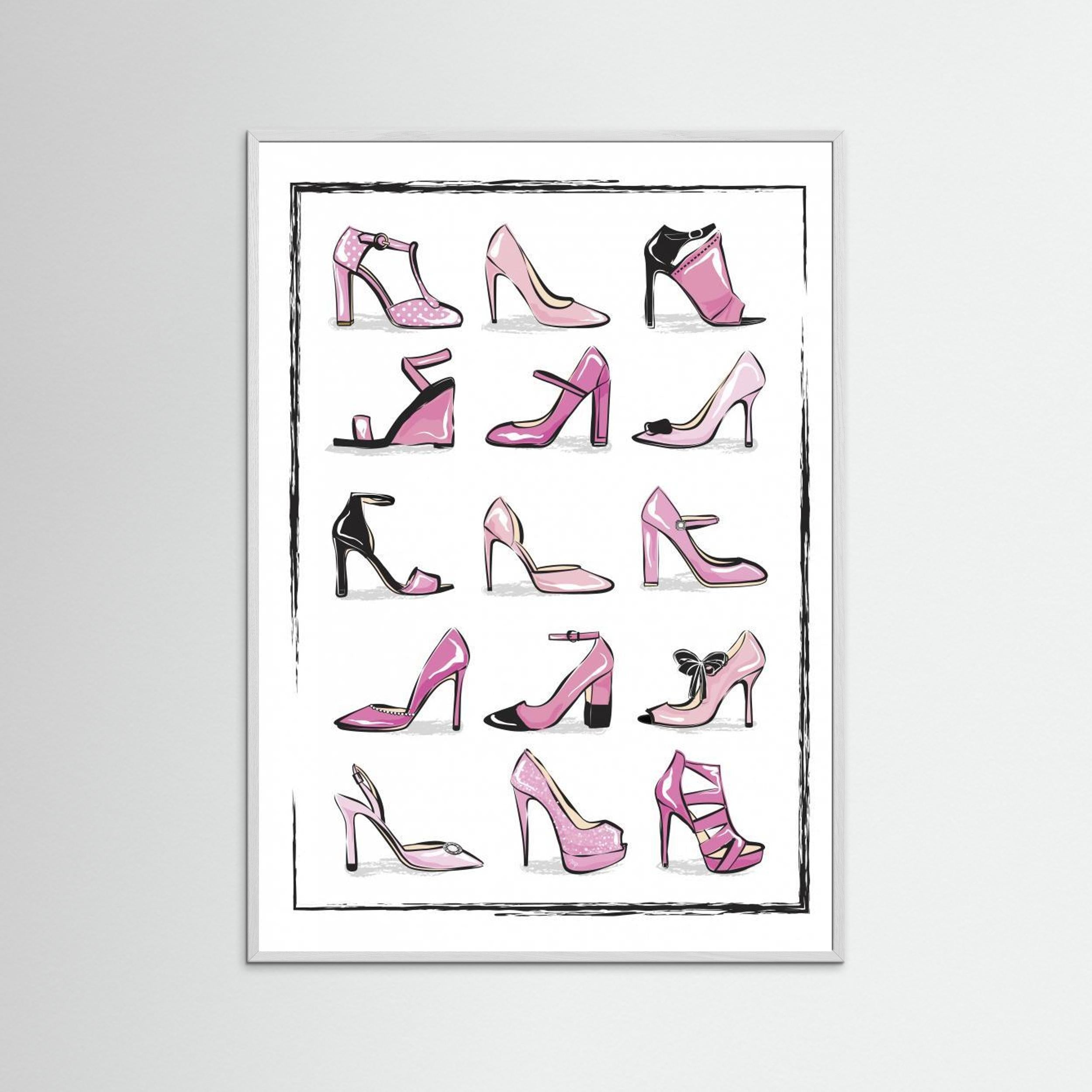 Pink Shoes by Martina