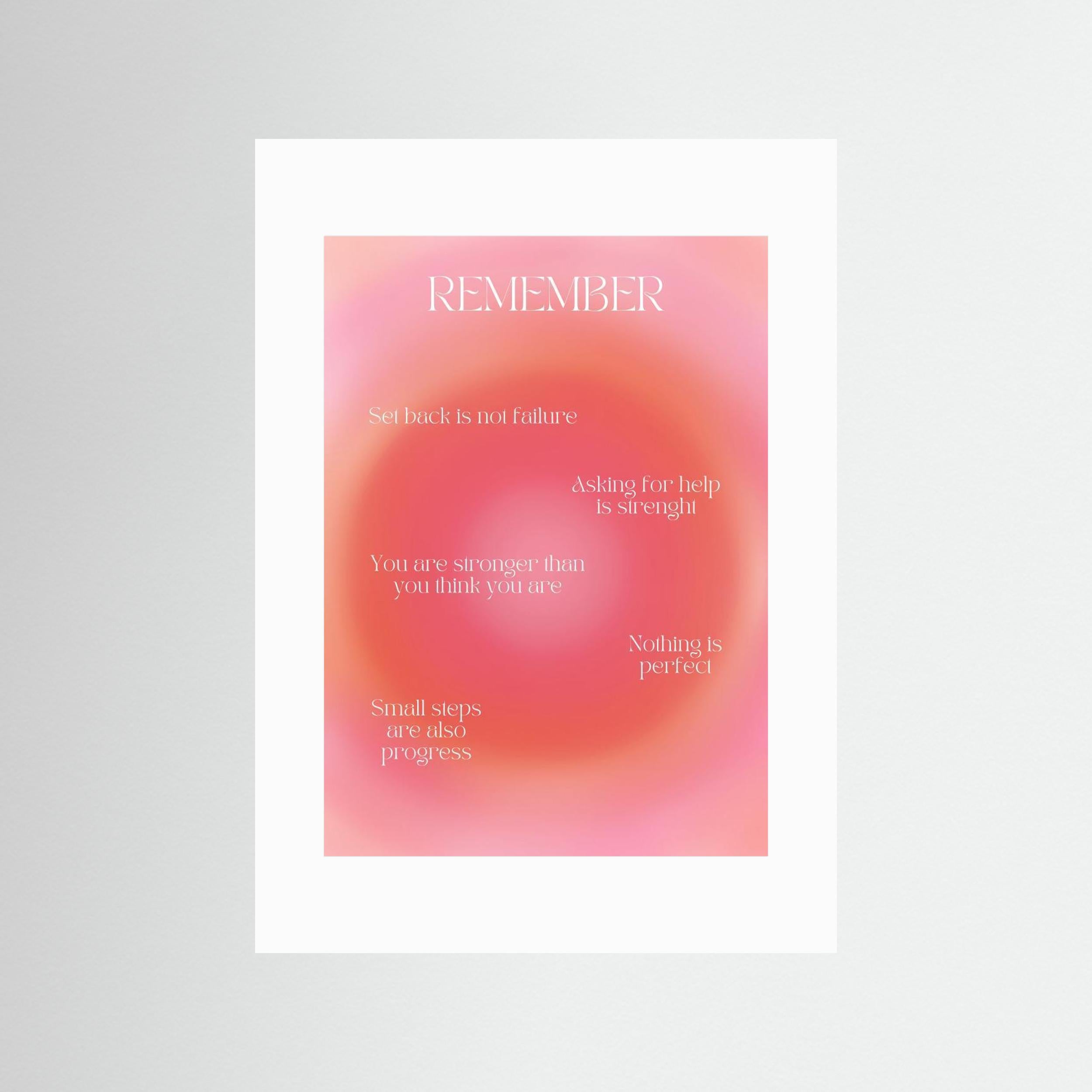 Motivational Aura Poster by Amélie