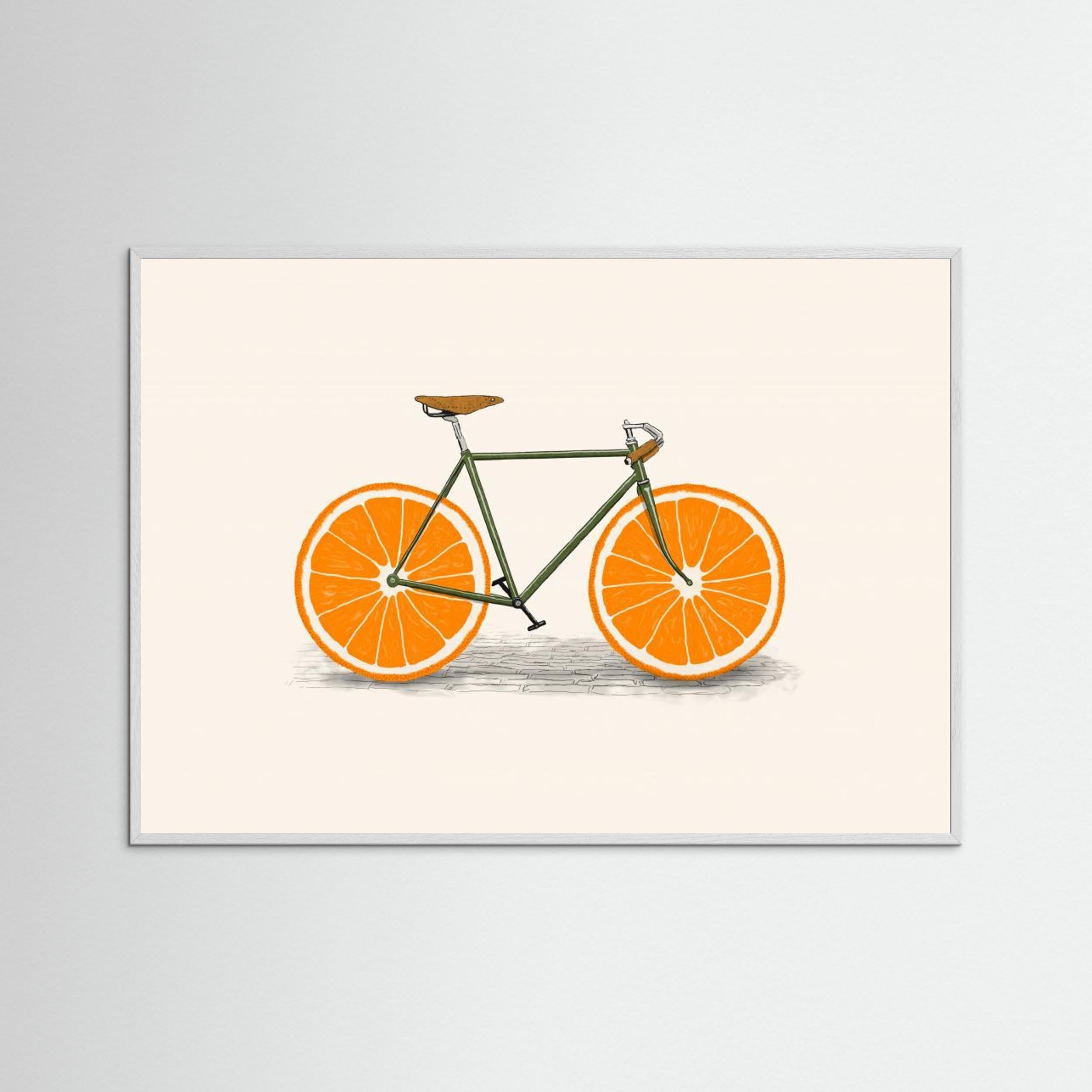 Orange Wheels by Florent Bodart