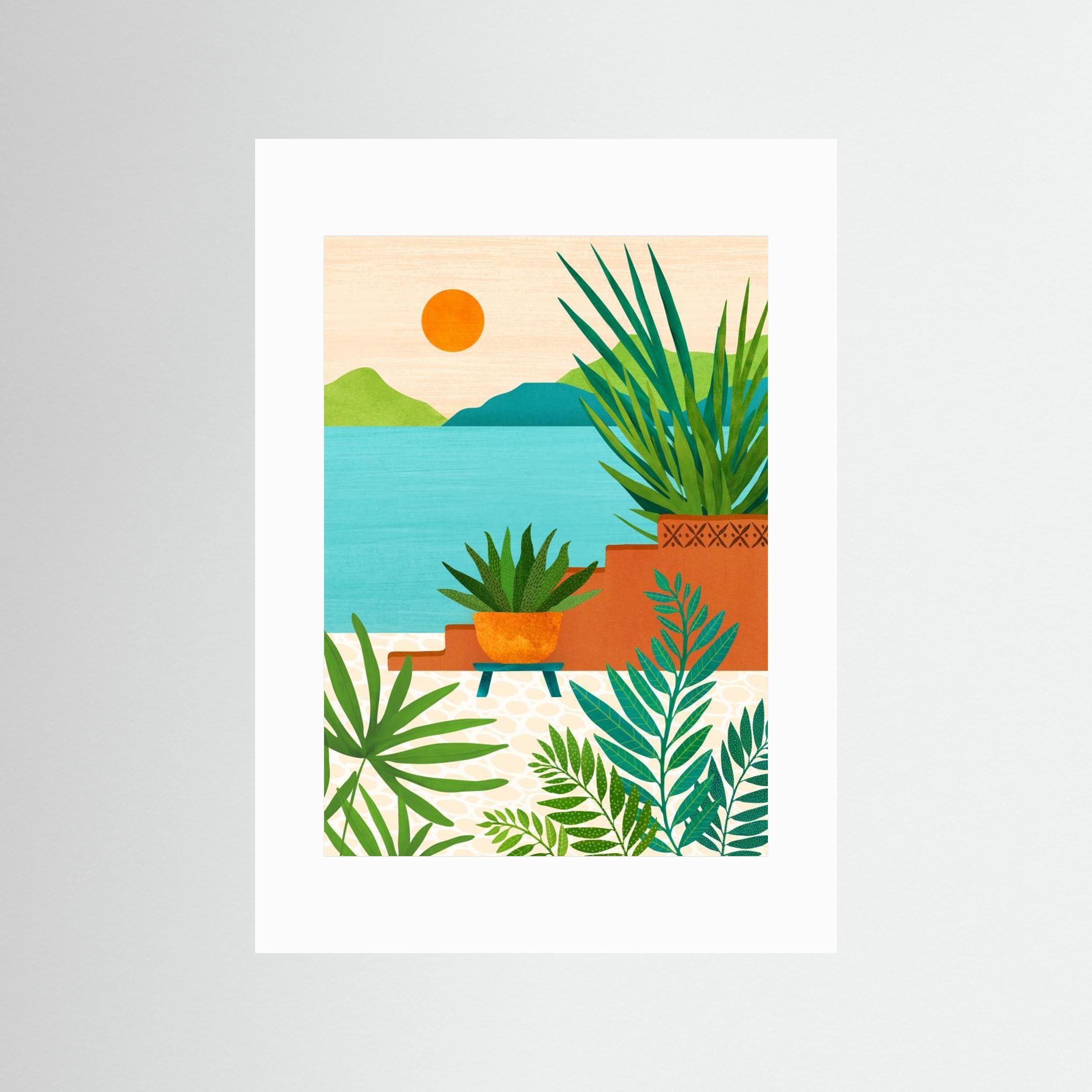 Bali Coast Sunset by Kristian Gallagher