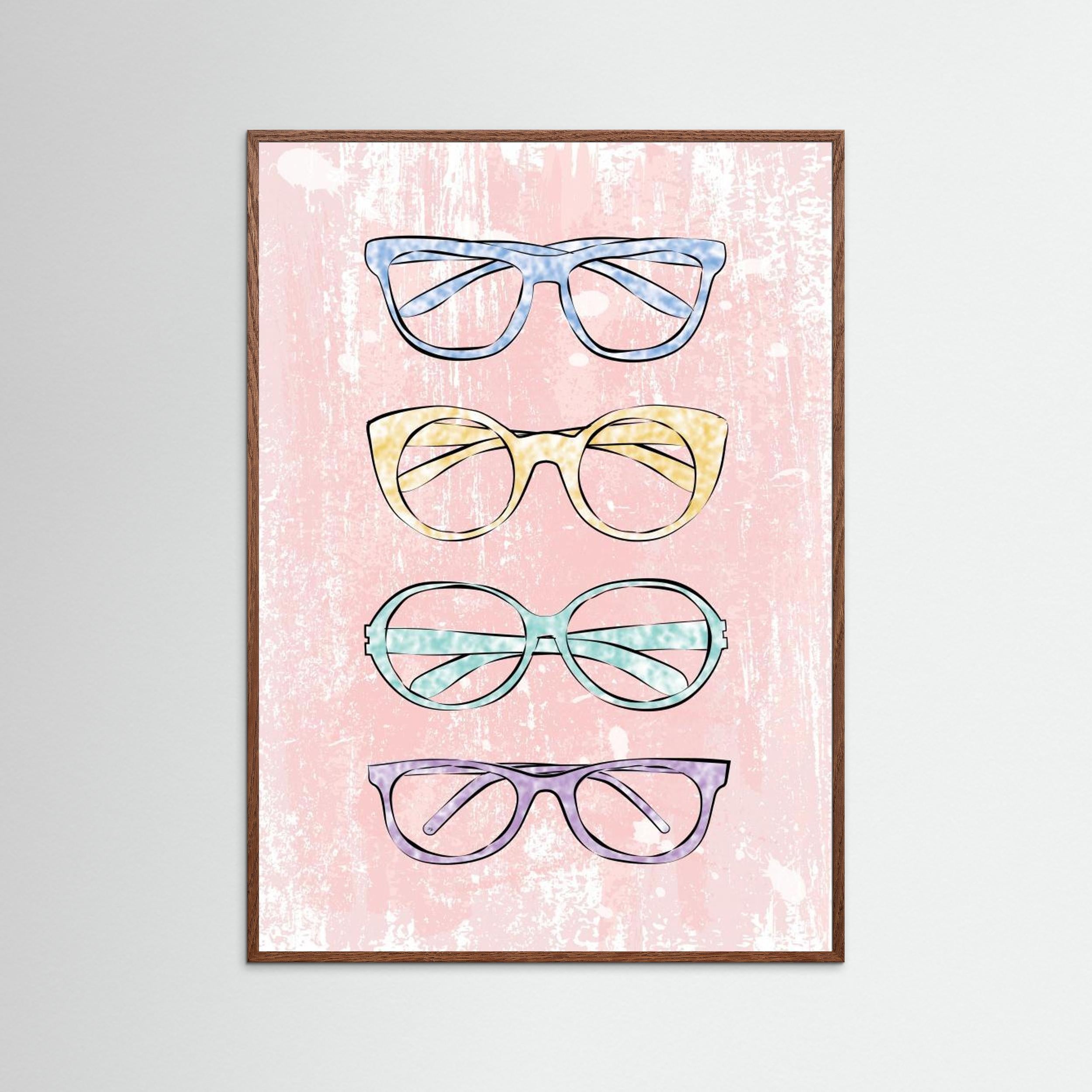 Pink Glasses by Martina