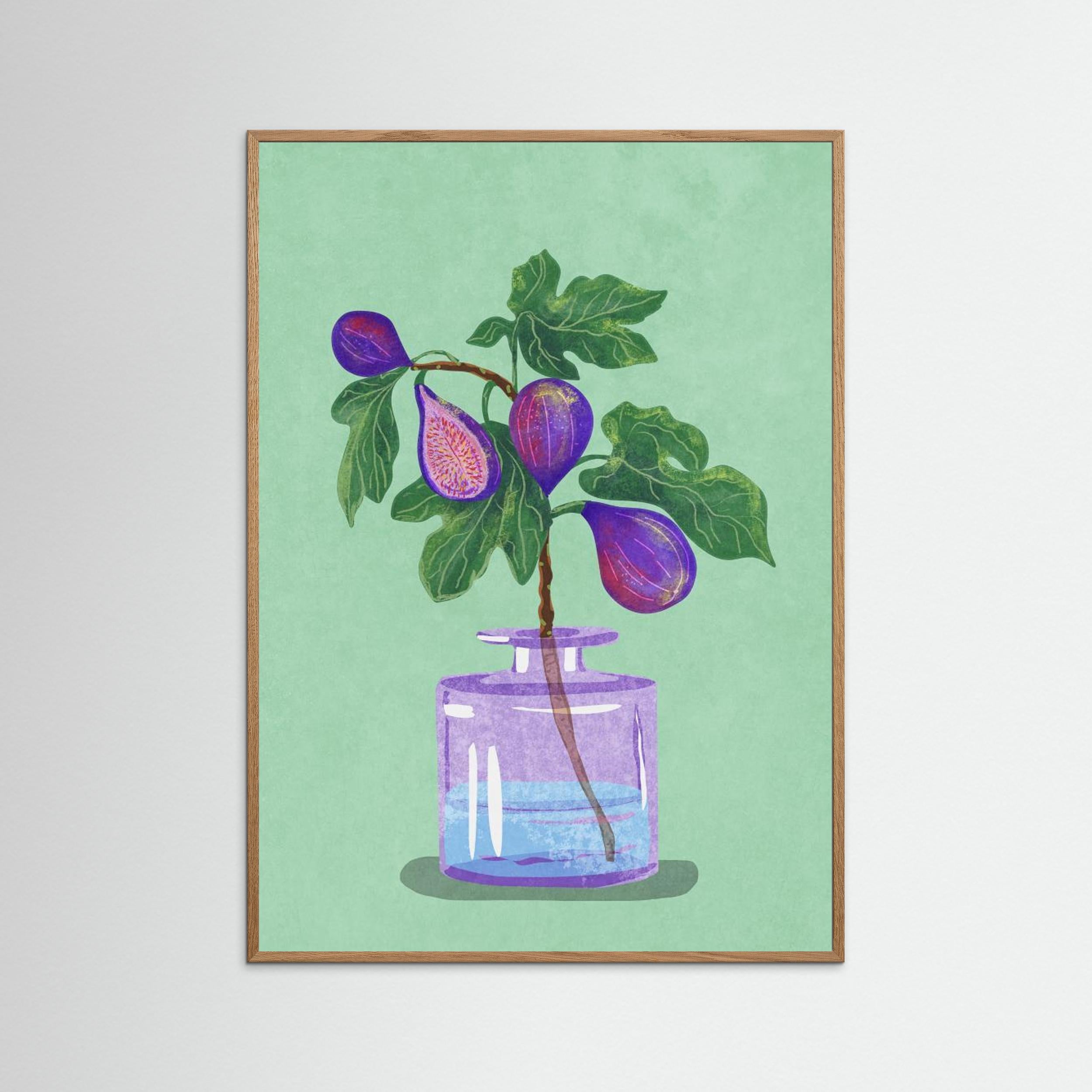 Figs Branch In Vase by Raissa Oltmanns