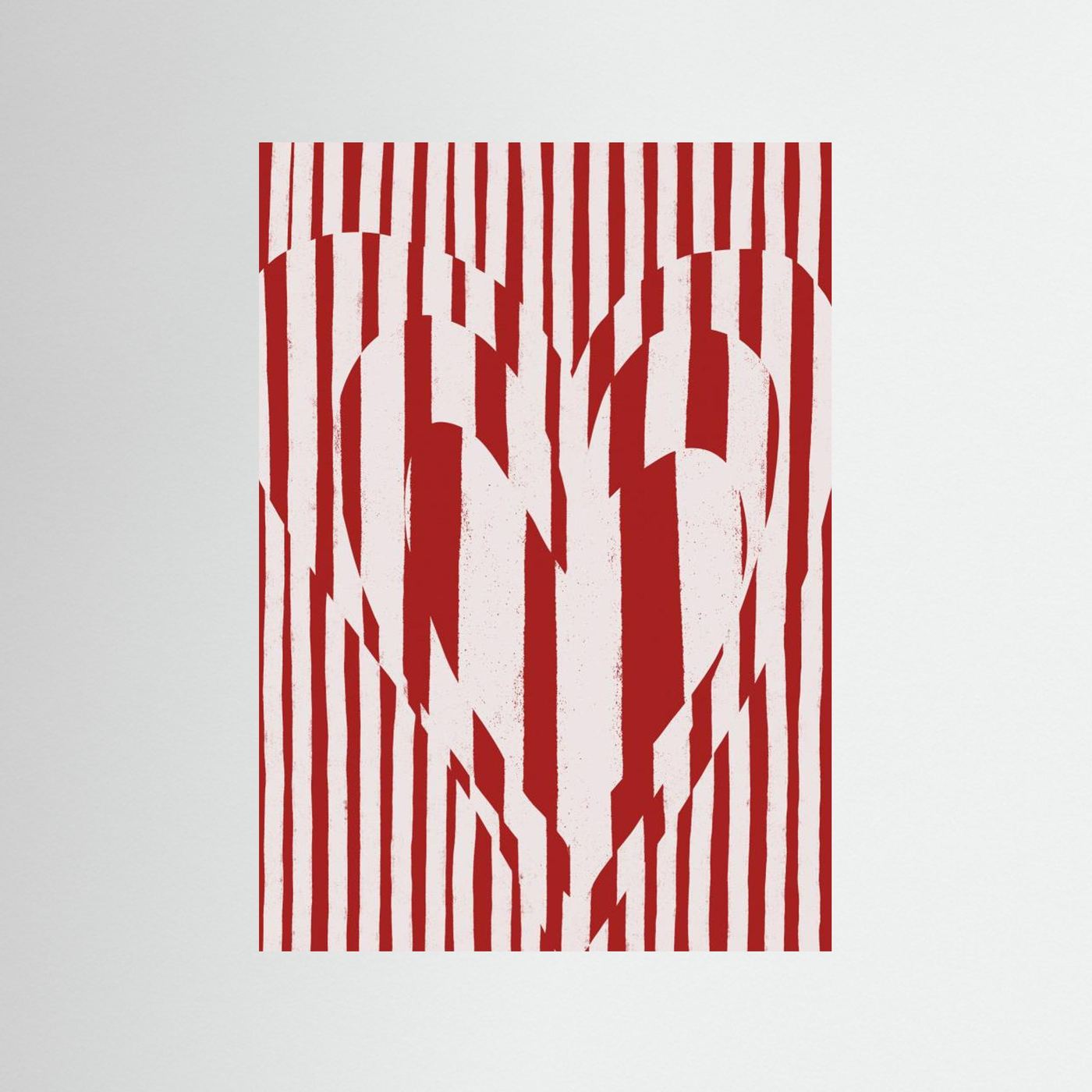 Heart in Stripes by Treechild