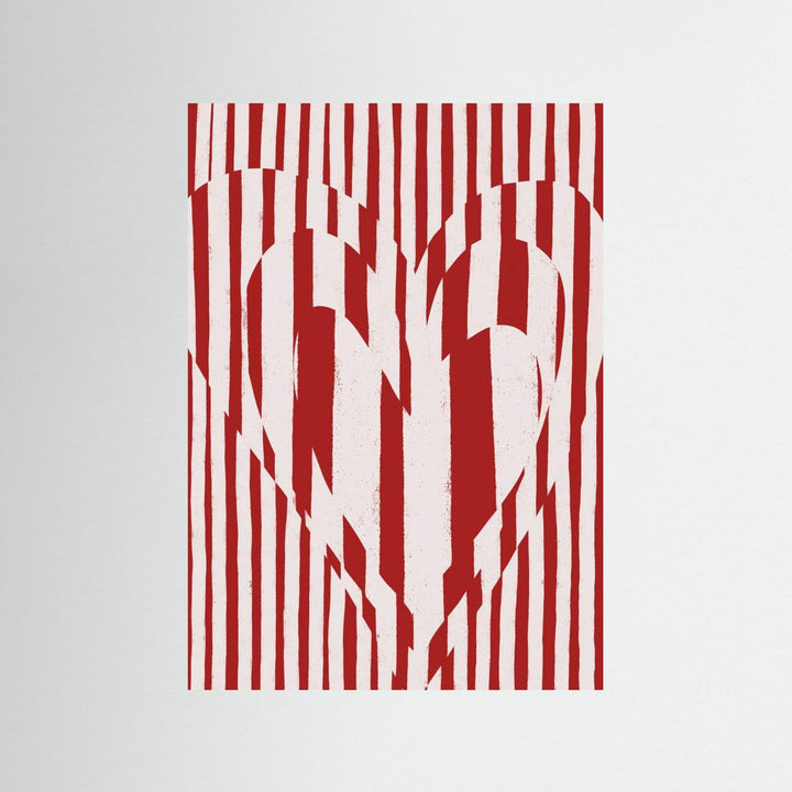 Heart in Stripes by Treechild