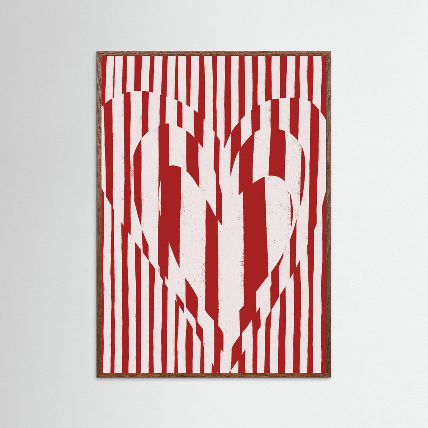 Heart in Stripes by Treechild