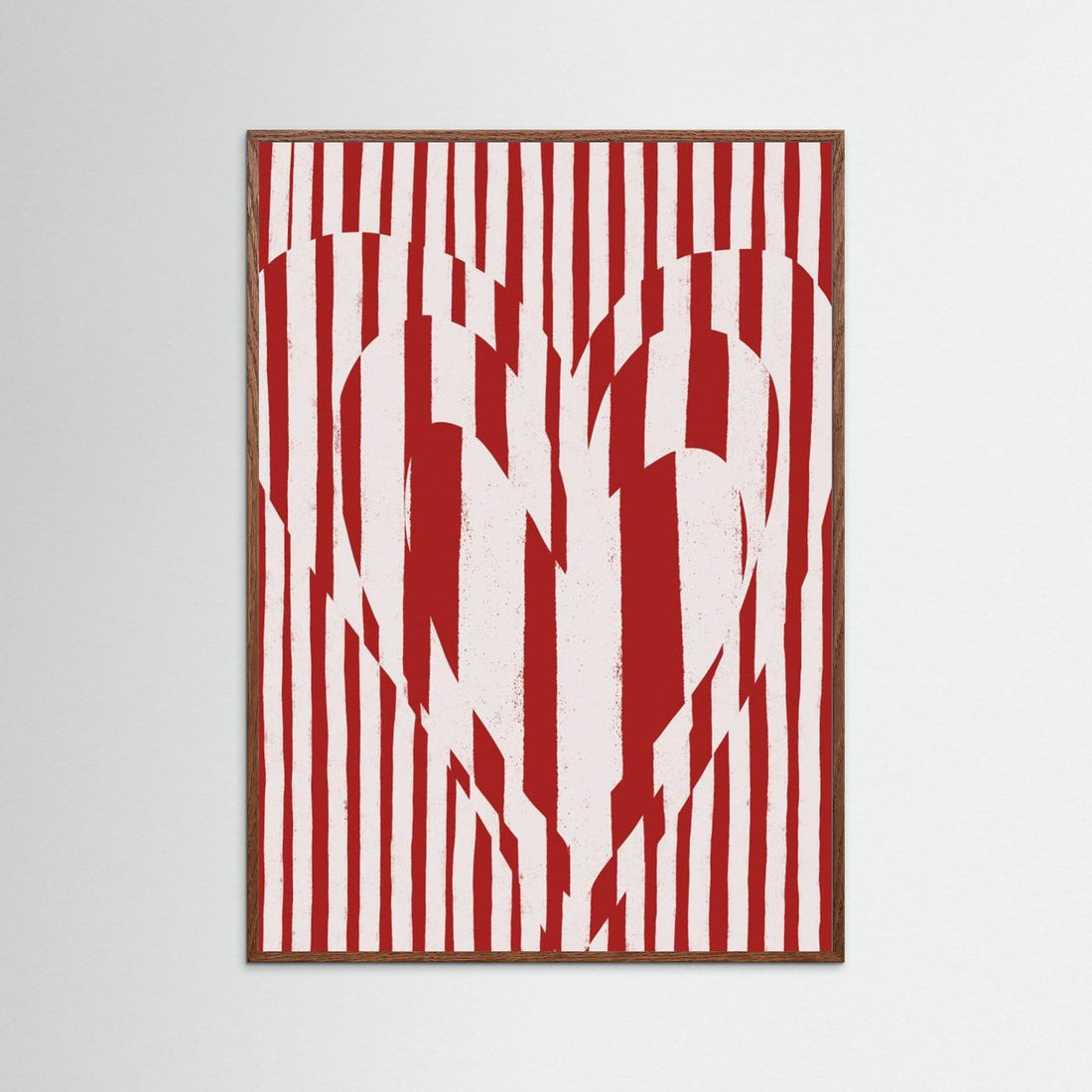 Heart in Stripes by Treechild