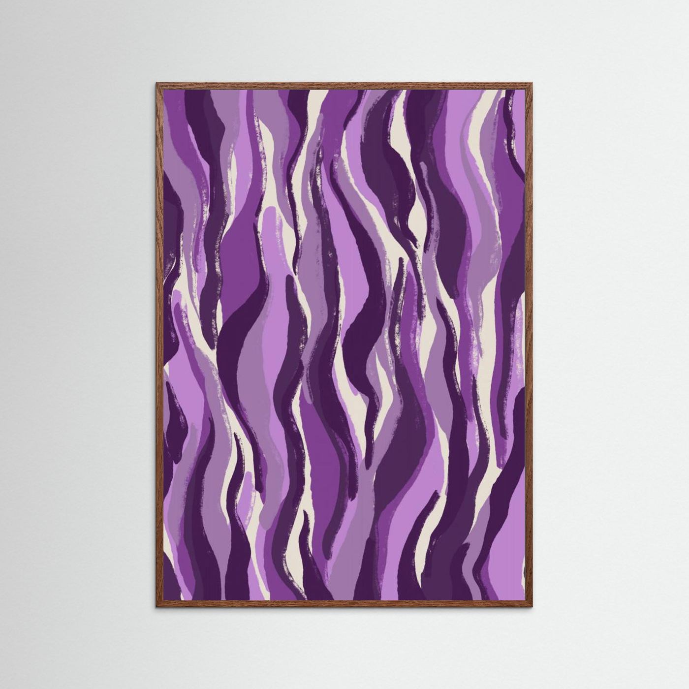 Purple Flame Waves by Treechild