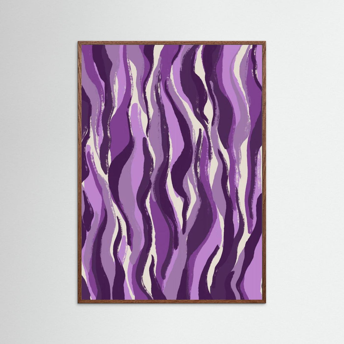 Purple Flame Waves by Treechild