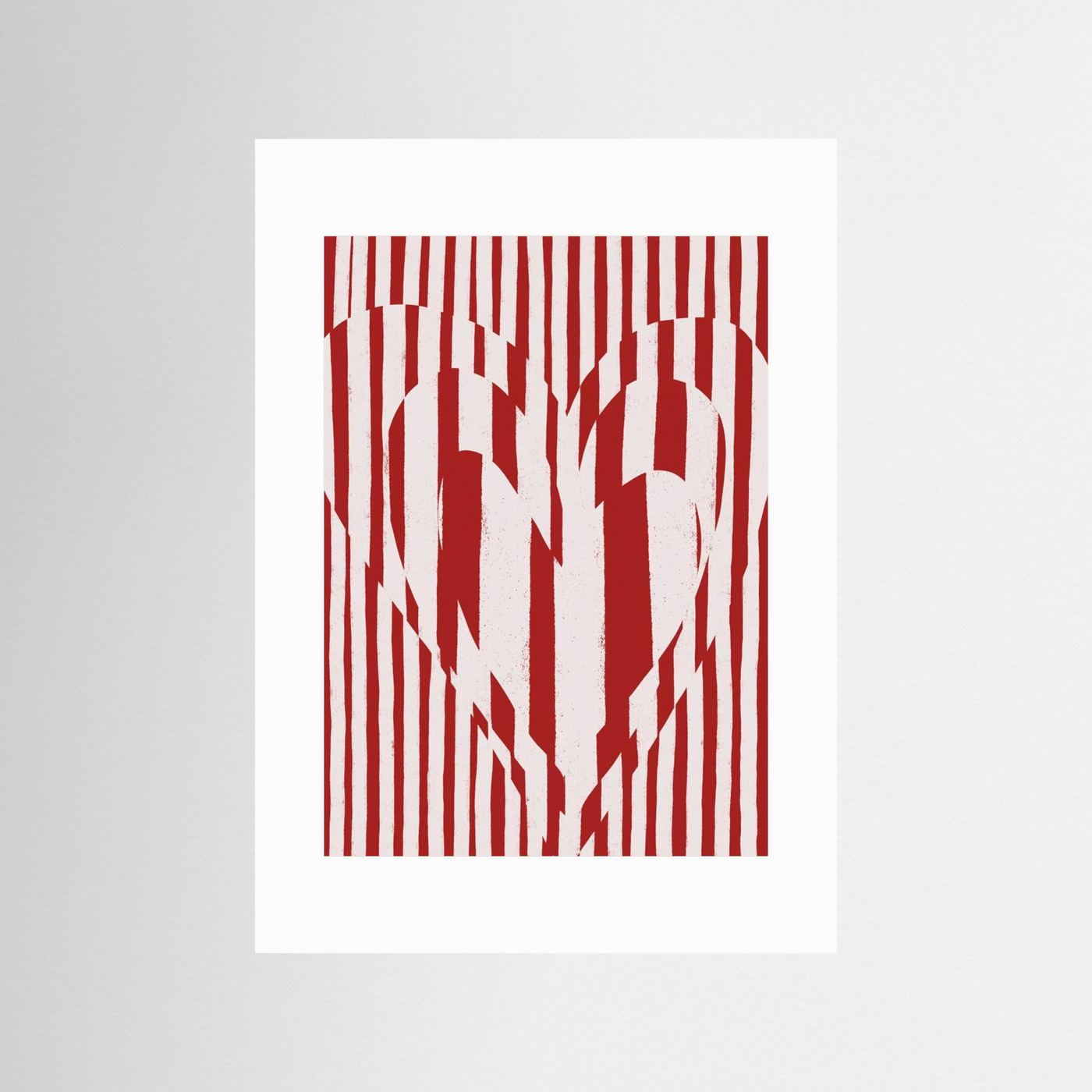 Heart in Stripes by Treechild