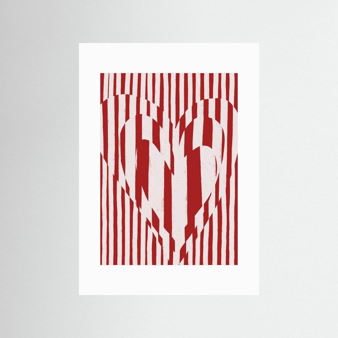 Heart in Stripes by Treechild