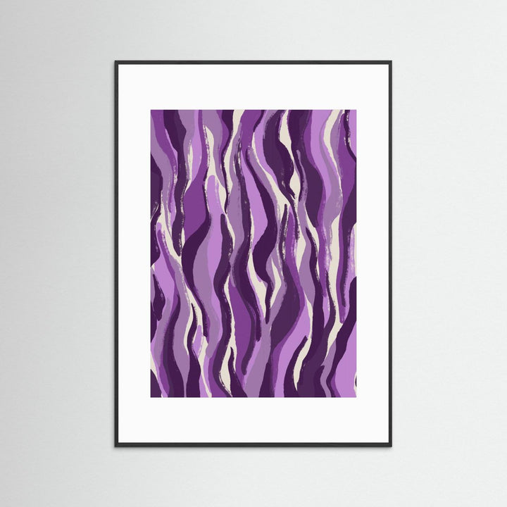 Purple Flame Waves by Treechild