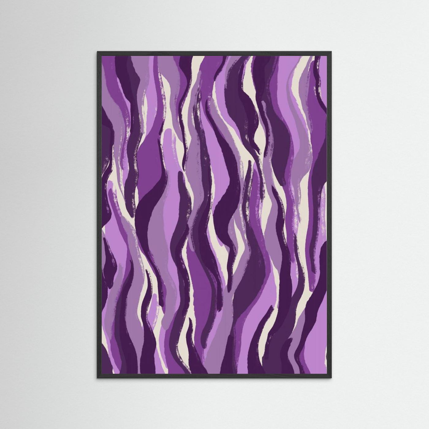 Purple Flame Waves by Treechild
