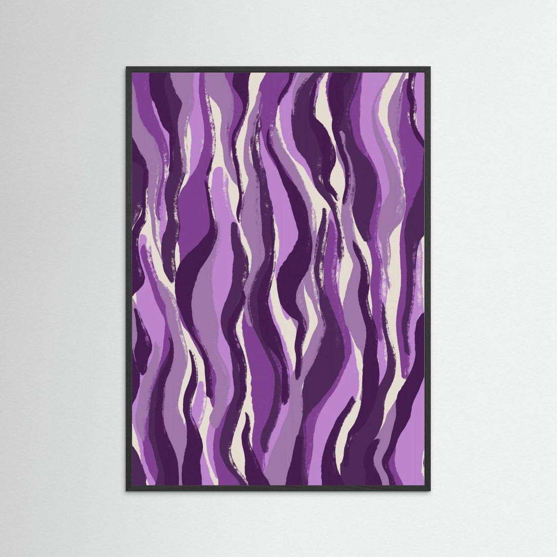 Purple Flame Waves by Treechild