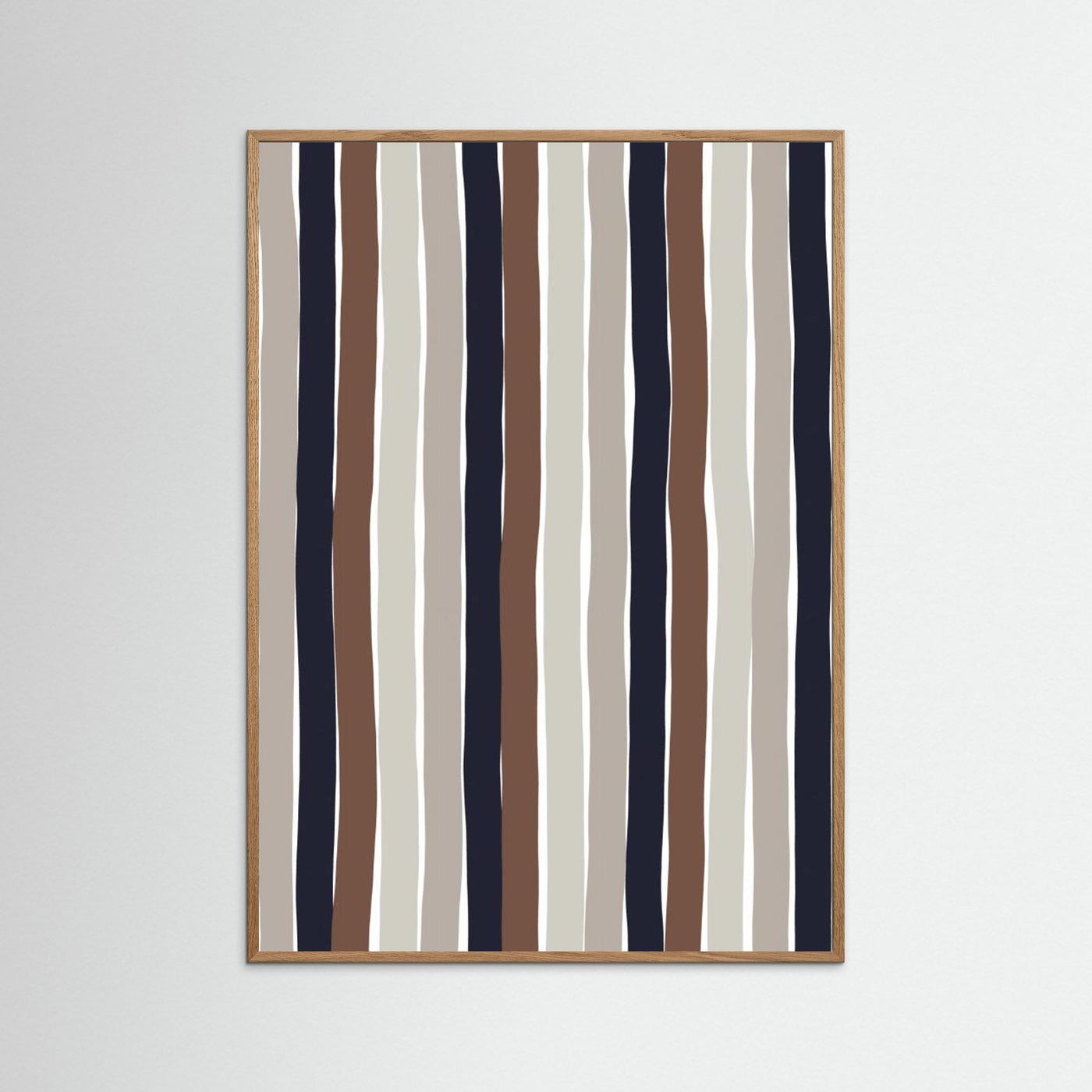 Wavy Earth Stripes by Treechild