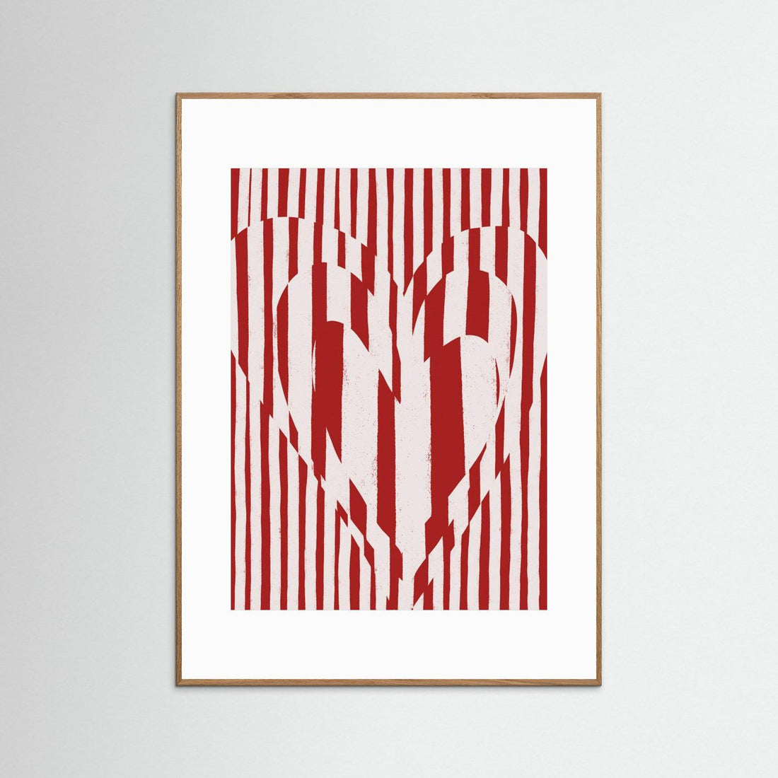 Heart in Stripes by Treechild