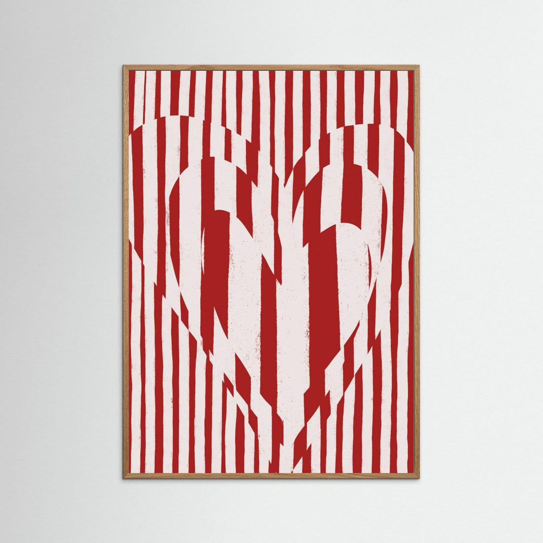 Heart in Stripes by Treechild
