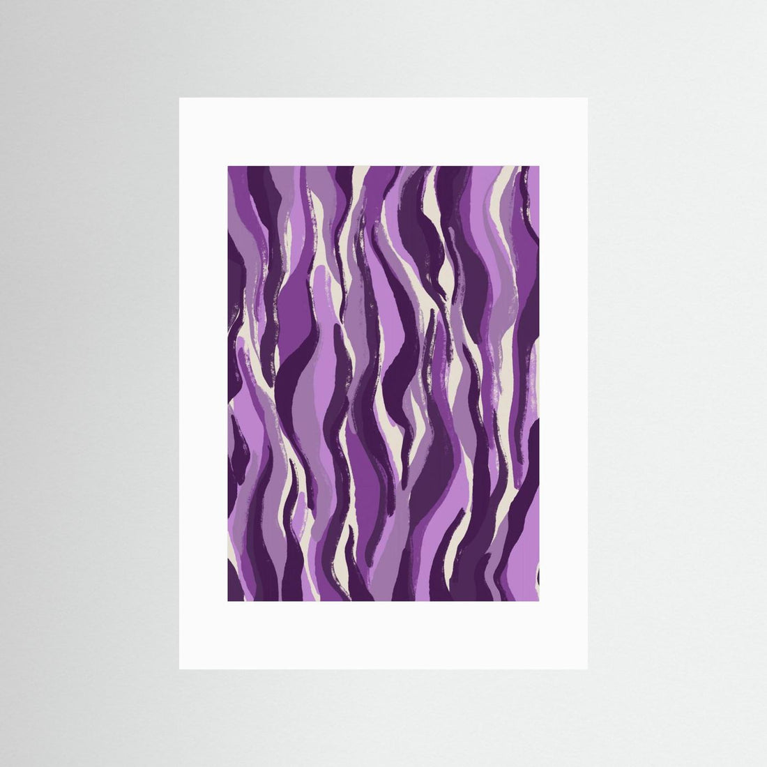 Purple Flame Waves by Treechild