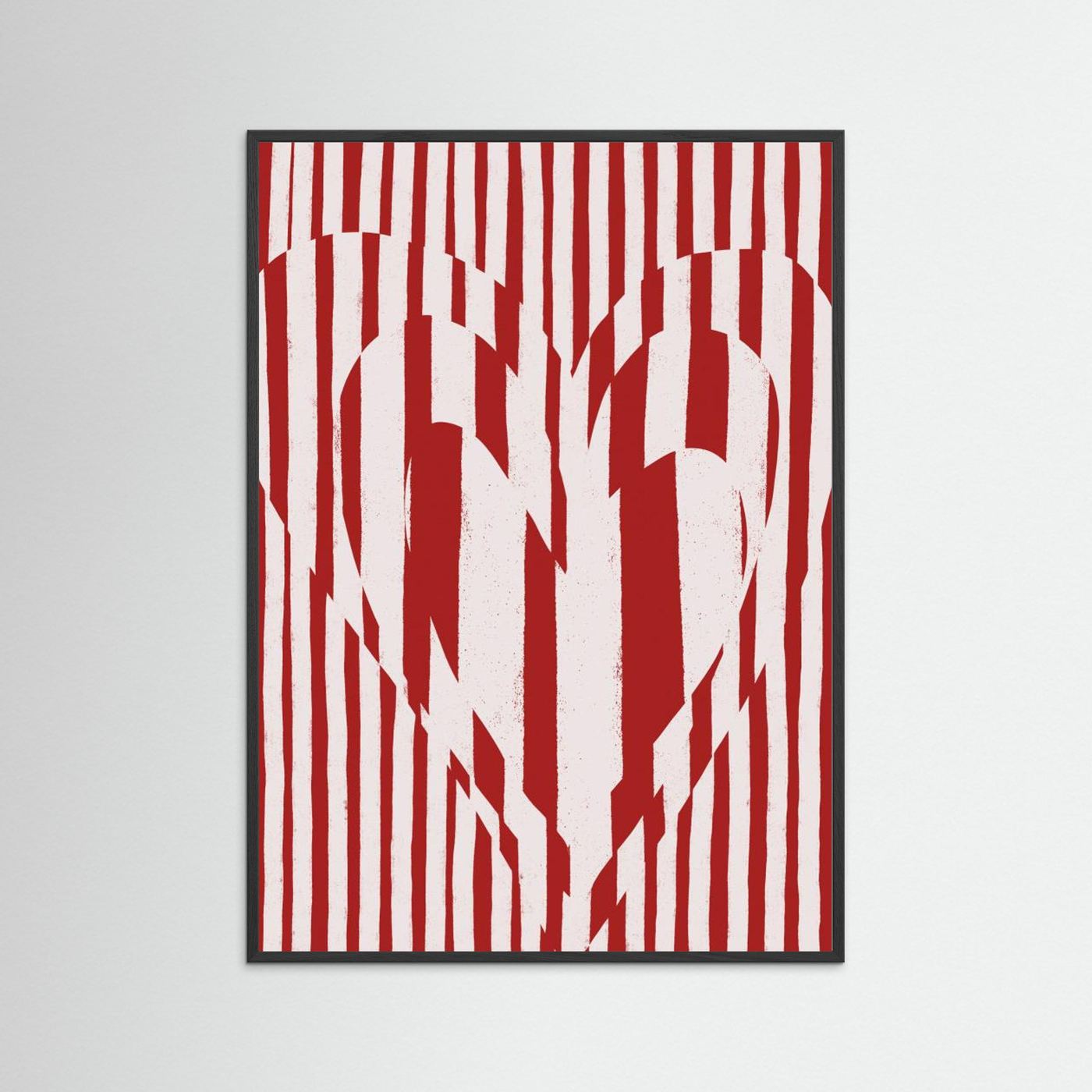 Heart in Stripes by Treechild