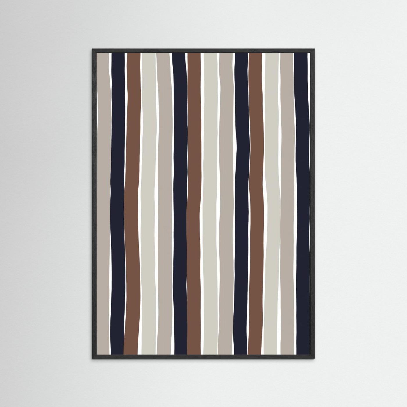Wavy Earth Stripes by Treechild