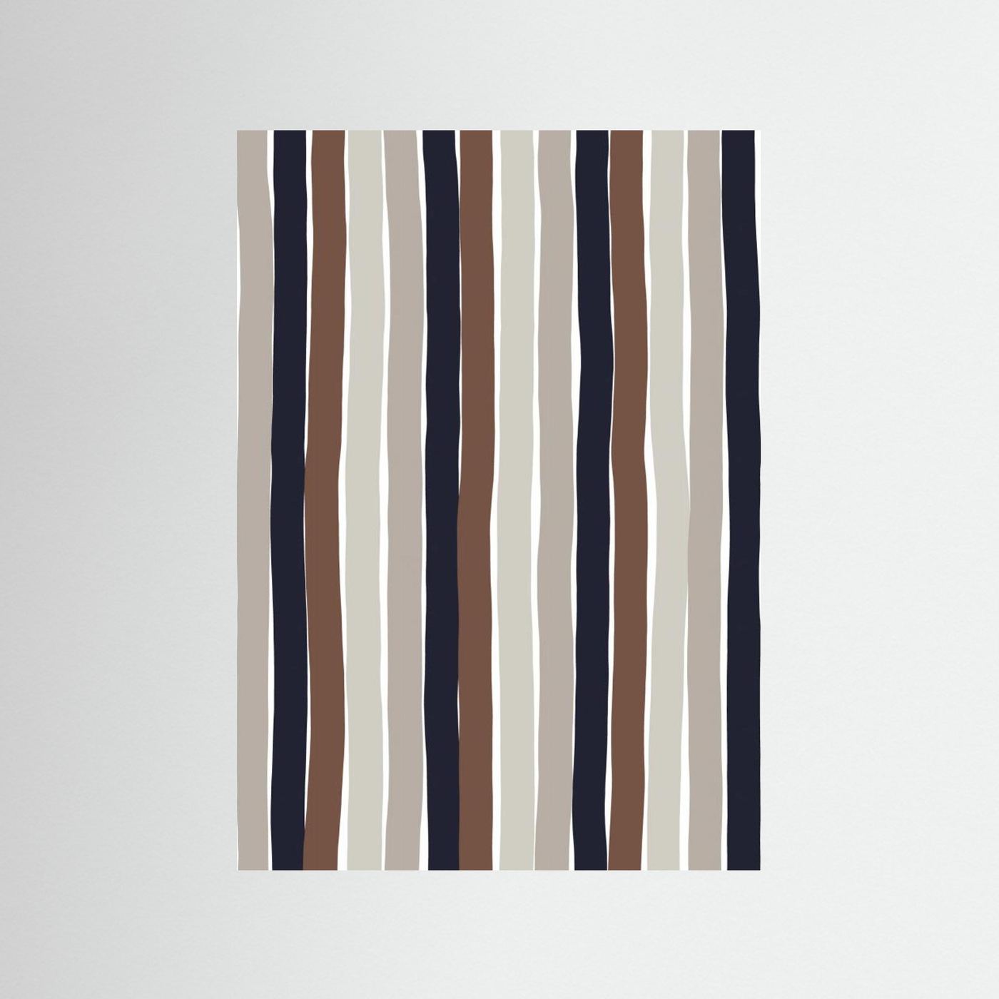 Wavy Earth Stripes by Treechild