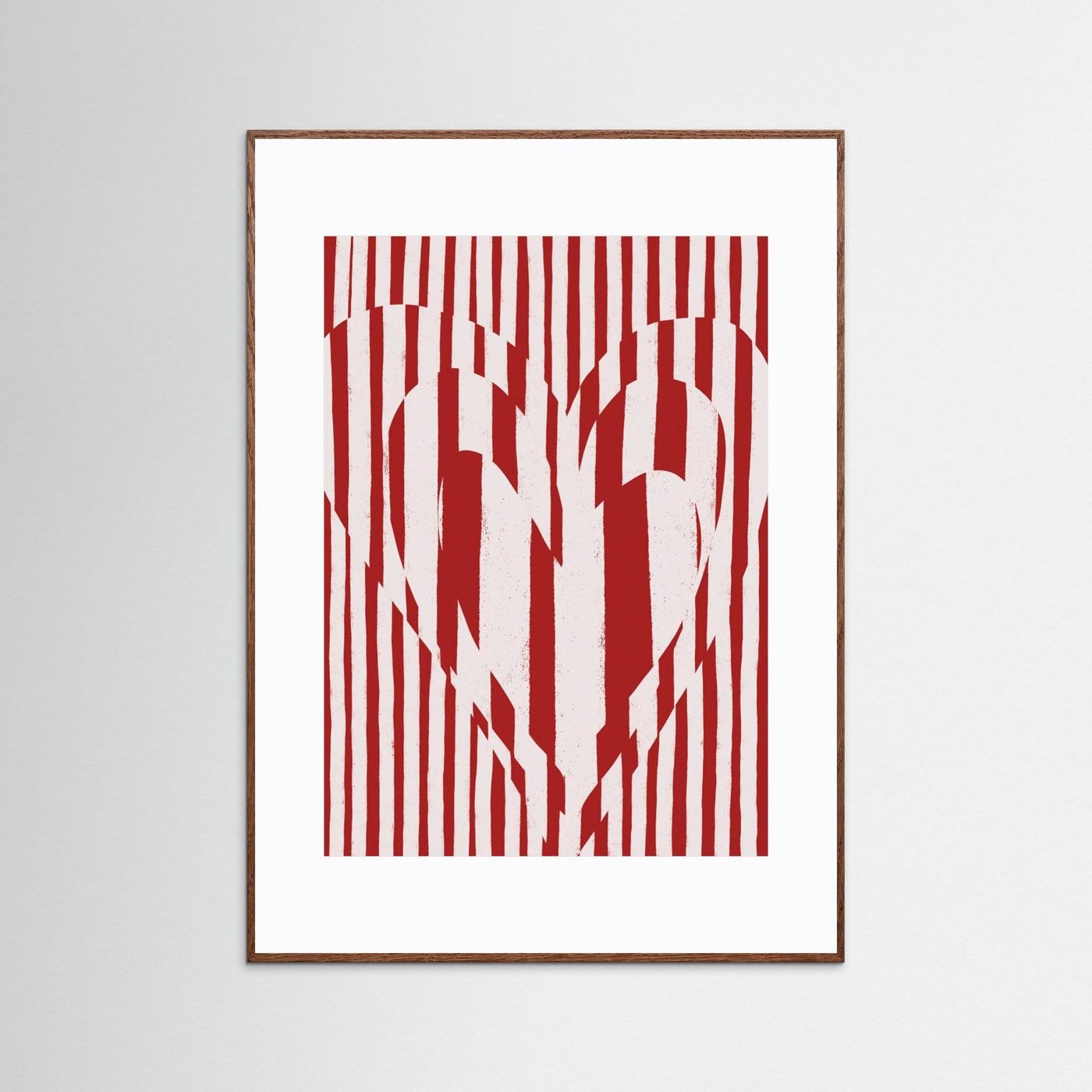 Heart in Stripes by Treechild