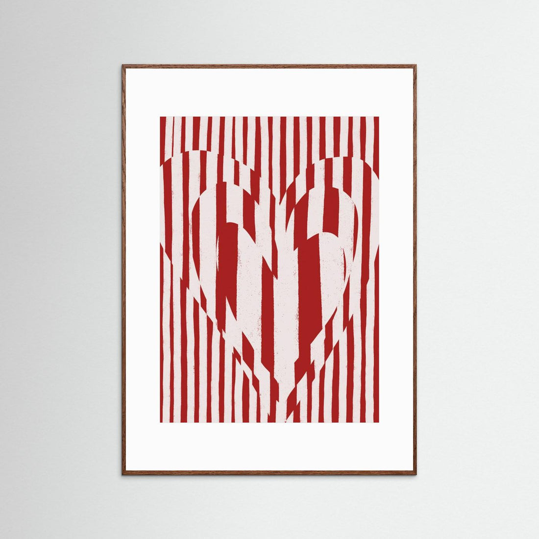 Heart in Stripes by Treechild