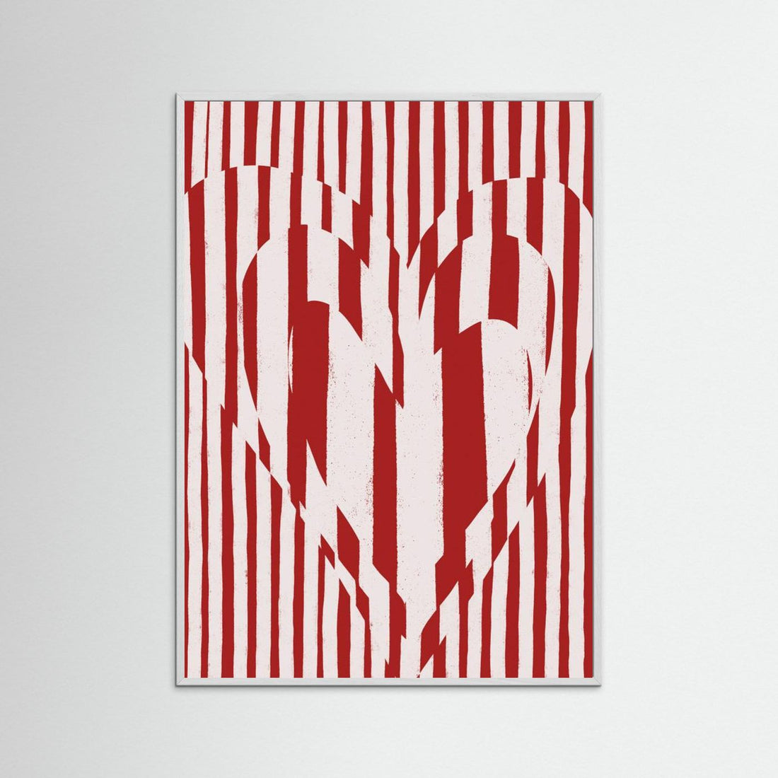 Heart in Stripes by Treechild